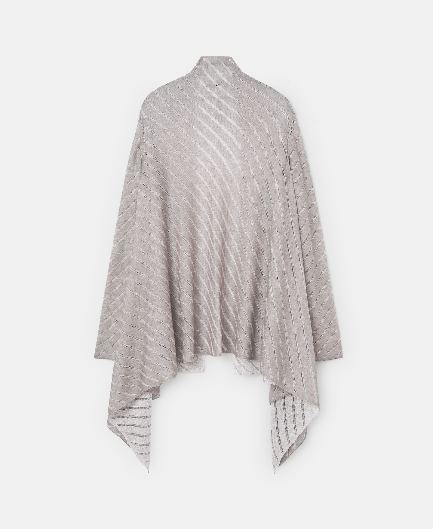 Linen and nylon knitted jacket image number 5