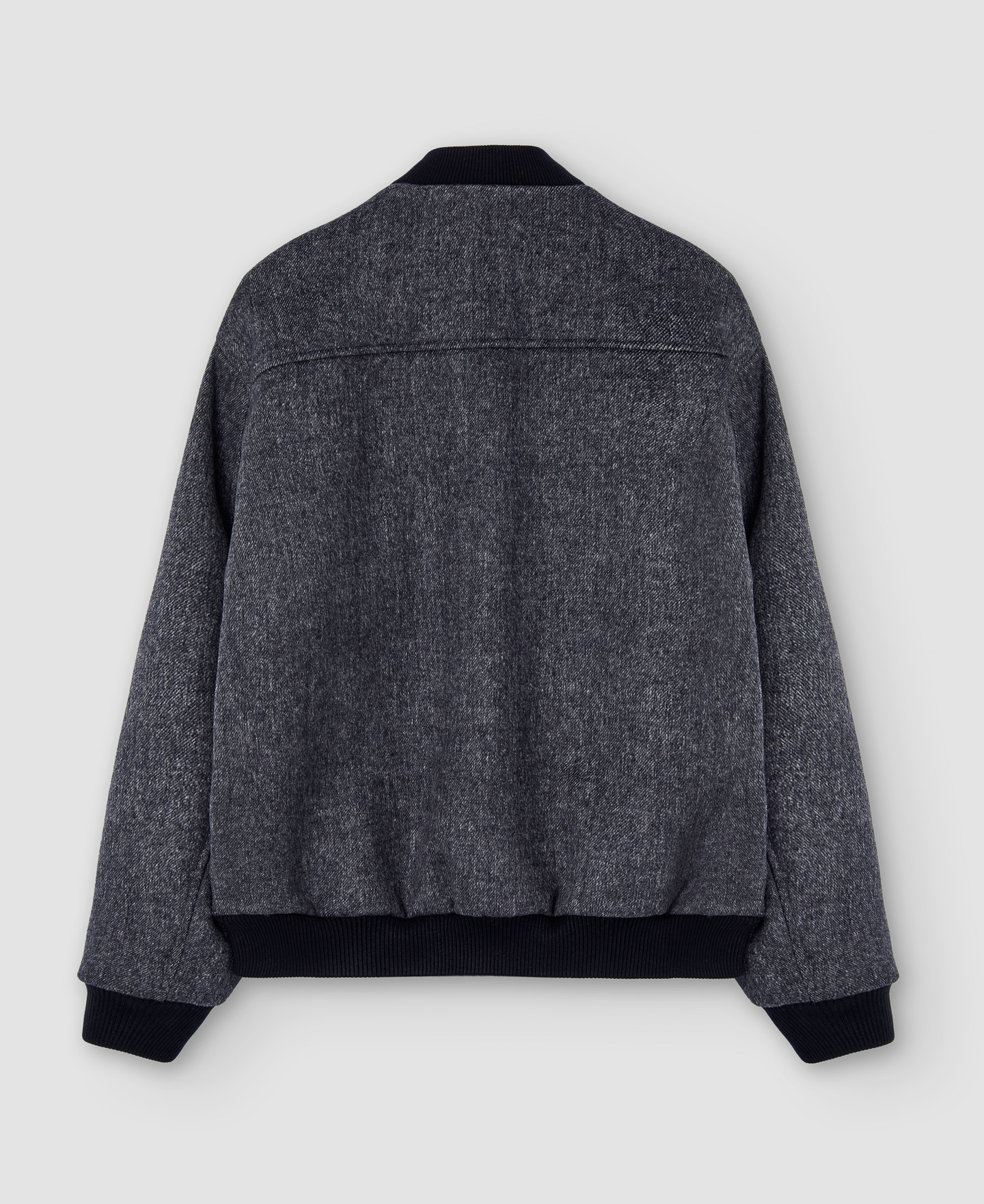 Merino wool bomber jacket image number 7