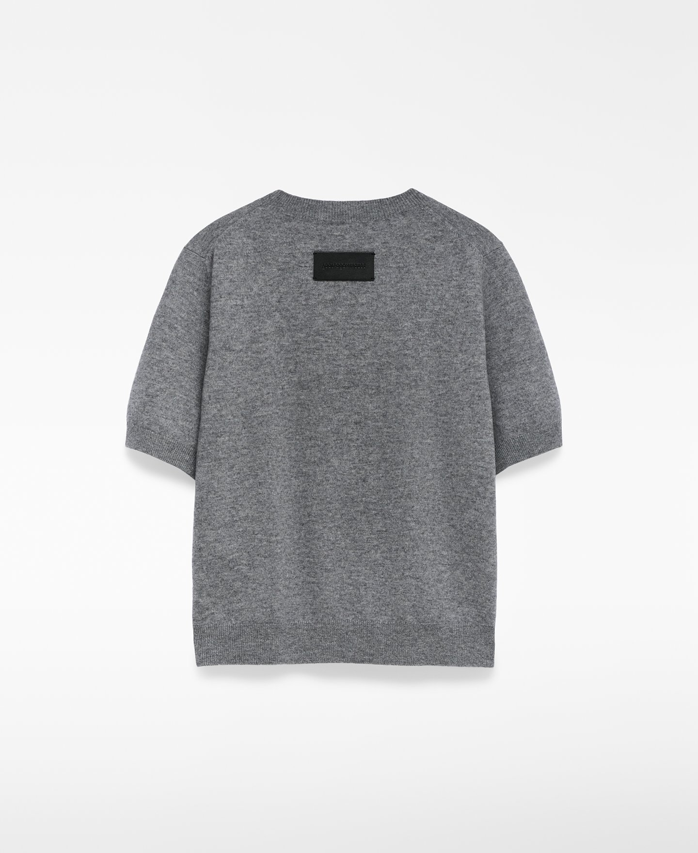 Wool short sleeve sweater woman image number 1