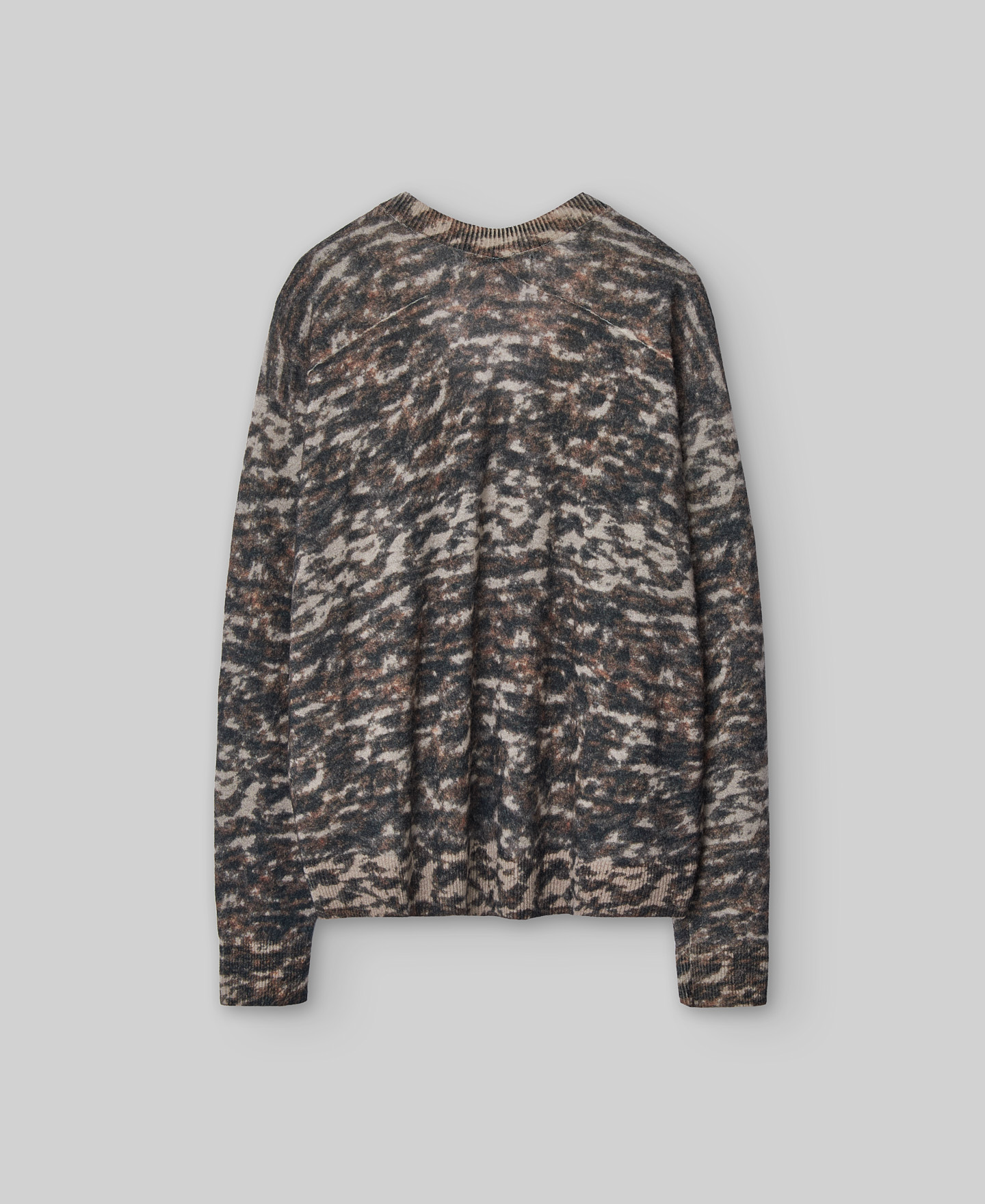 Animal print sweater woman image number 1