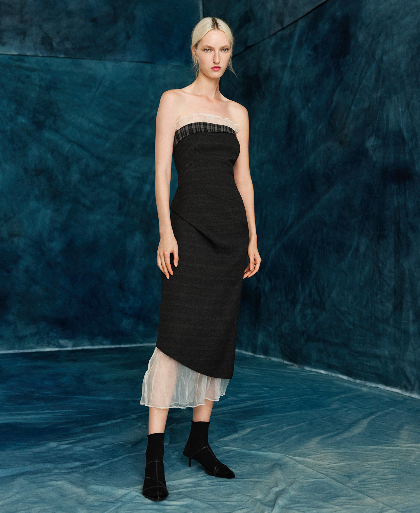 Combined seath dress woman image number 1