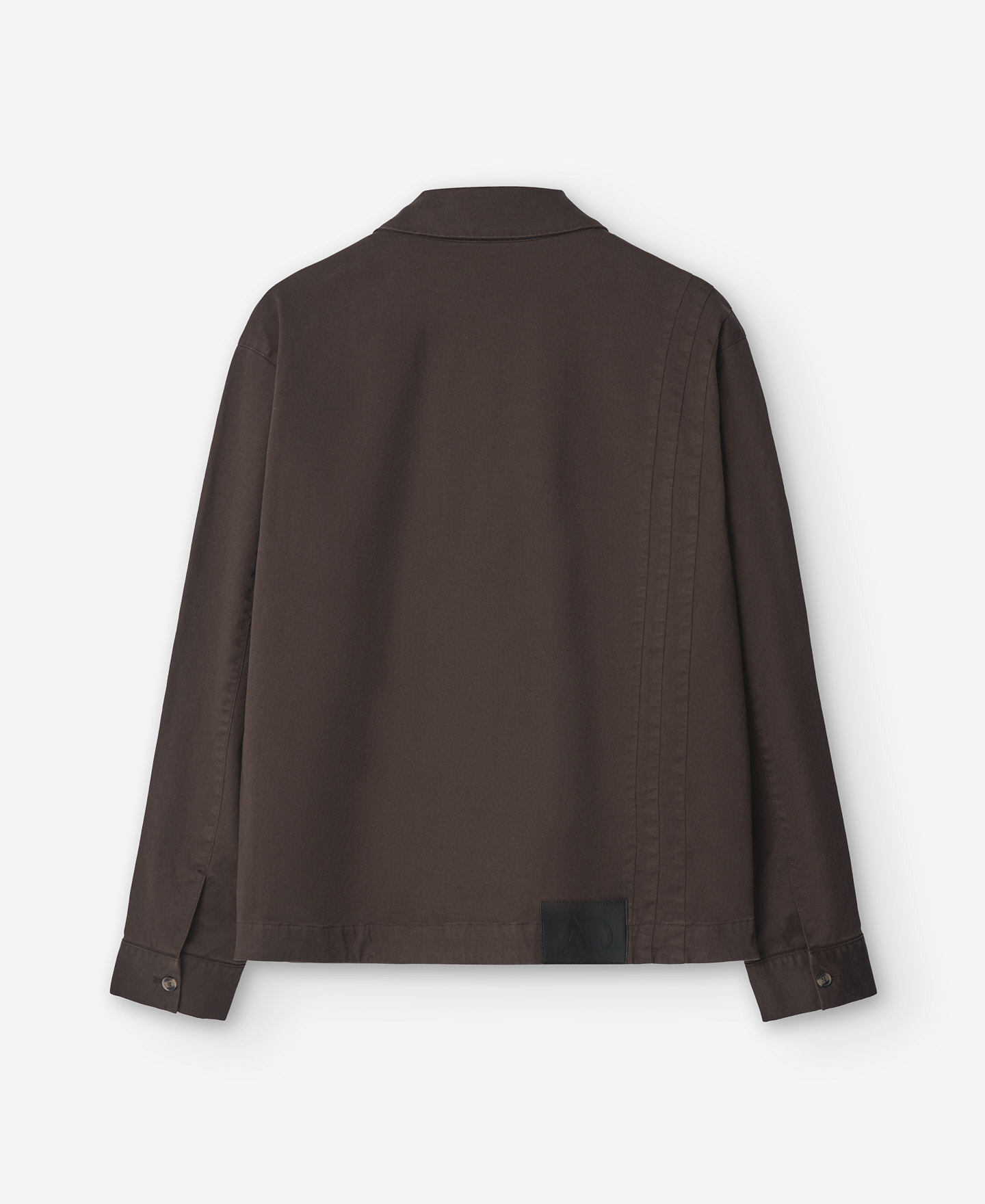 Chaqueta en algodón marrón para hombre image number 5
