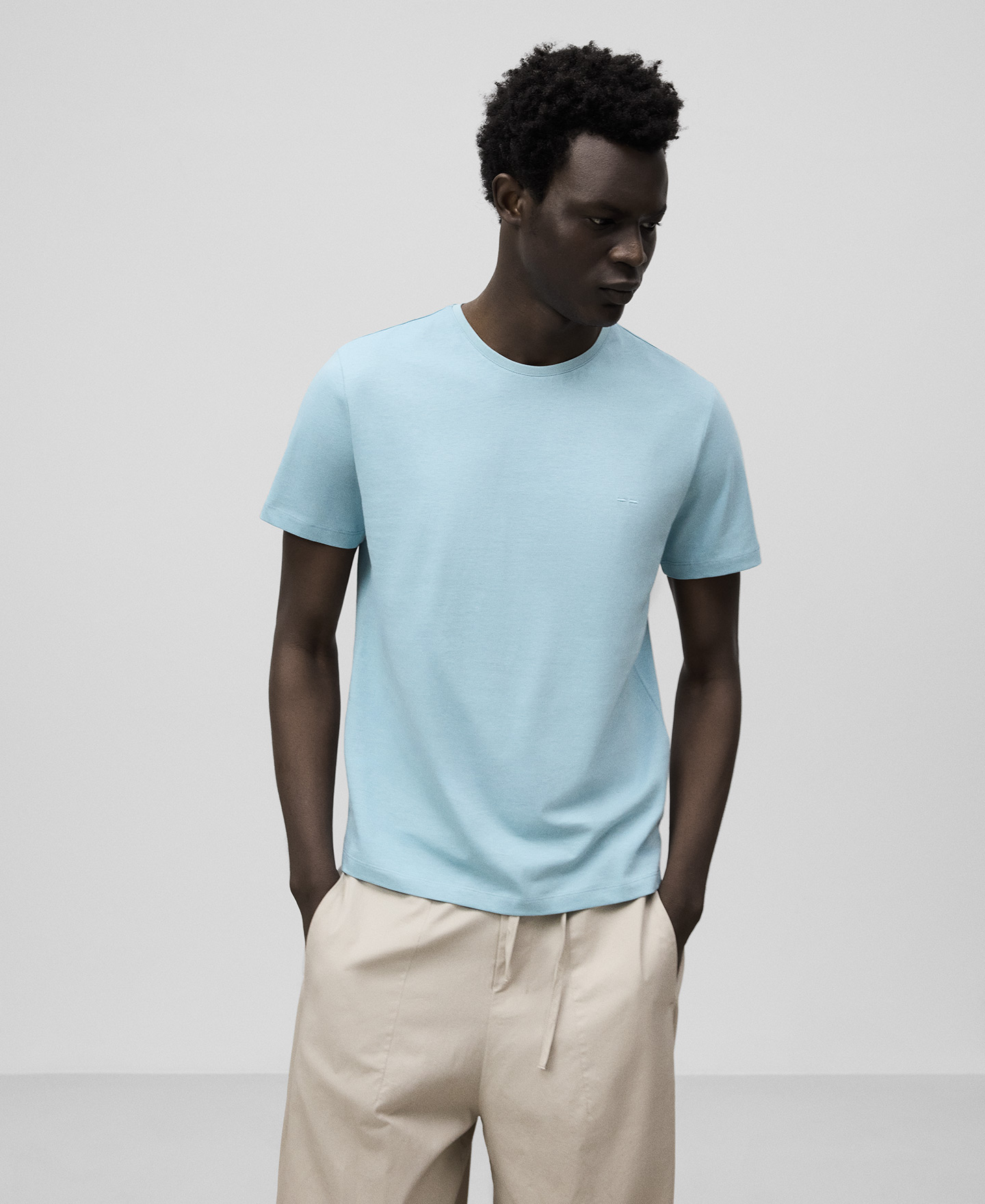 Camiseta algodón orgánico hombre image number 0