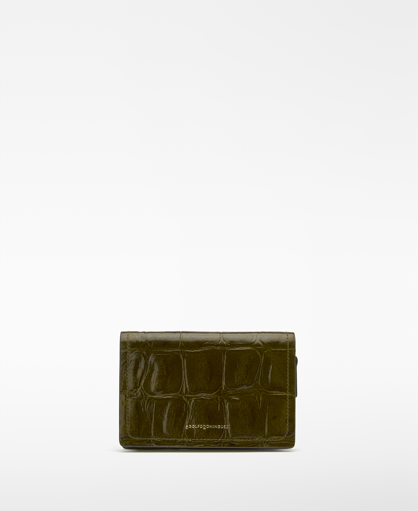 Mica croc-effect medium wallet image number 0