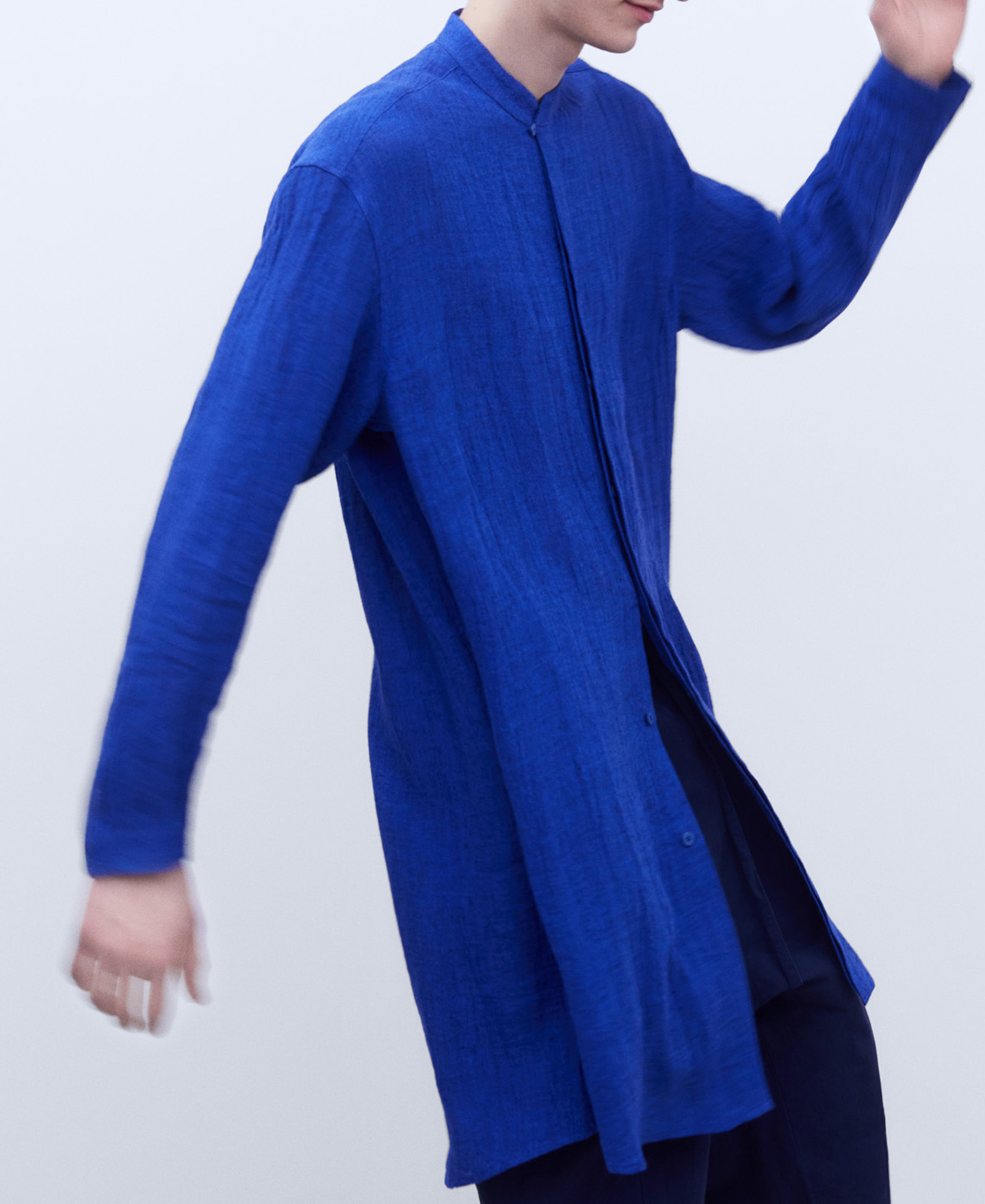 European linen open katfan image number 5