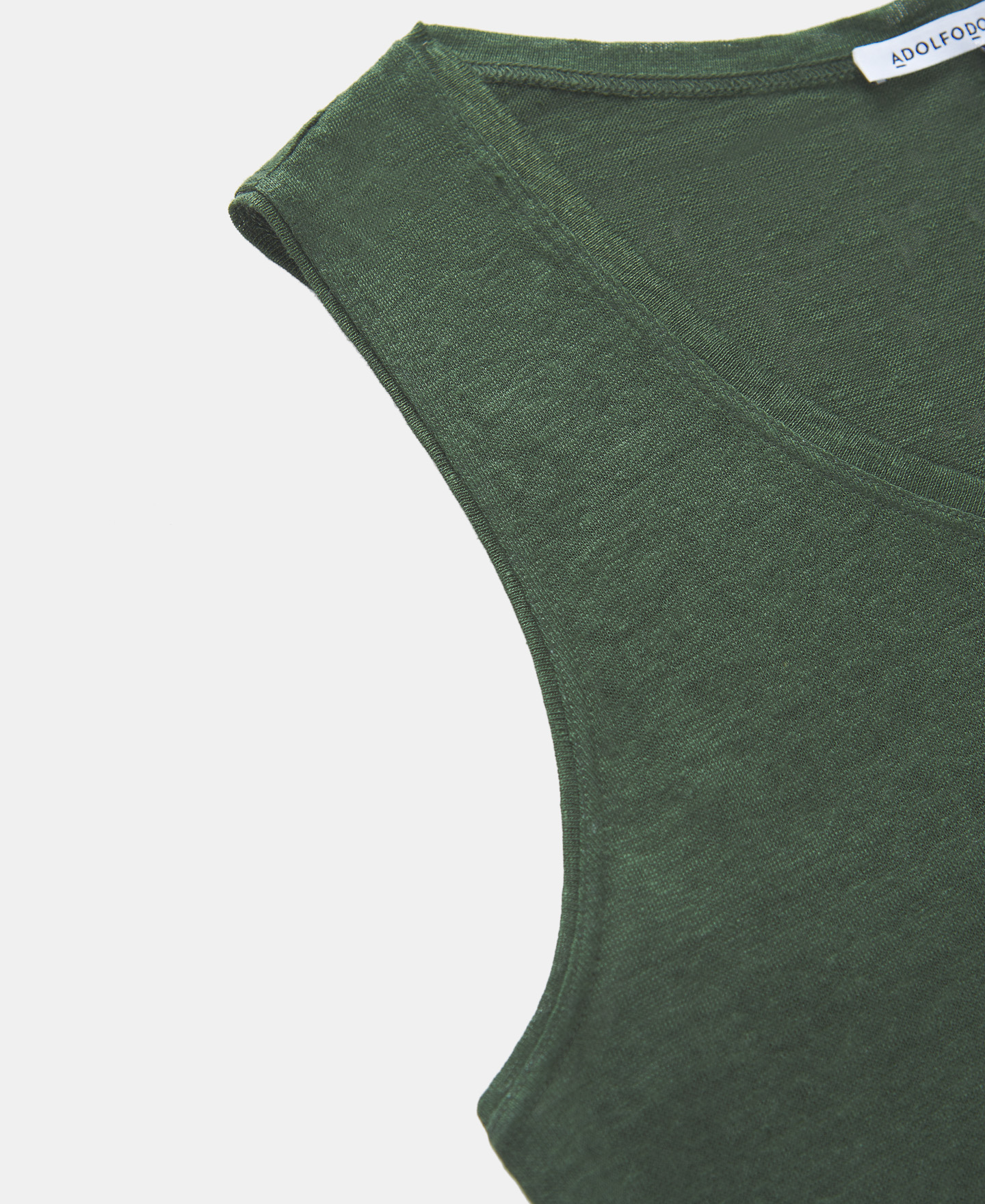 Camiseta de tirantes en lino image number 6