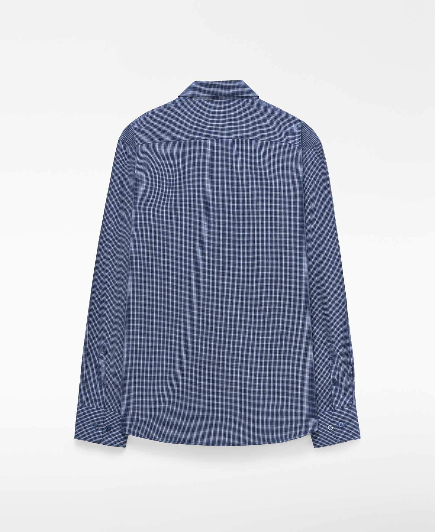 Camisa regular fit micro cuadros algod&oacute;n image number 5