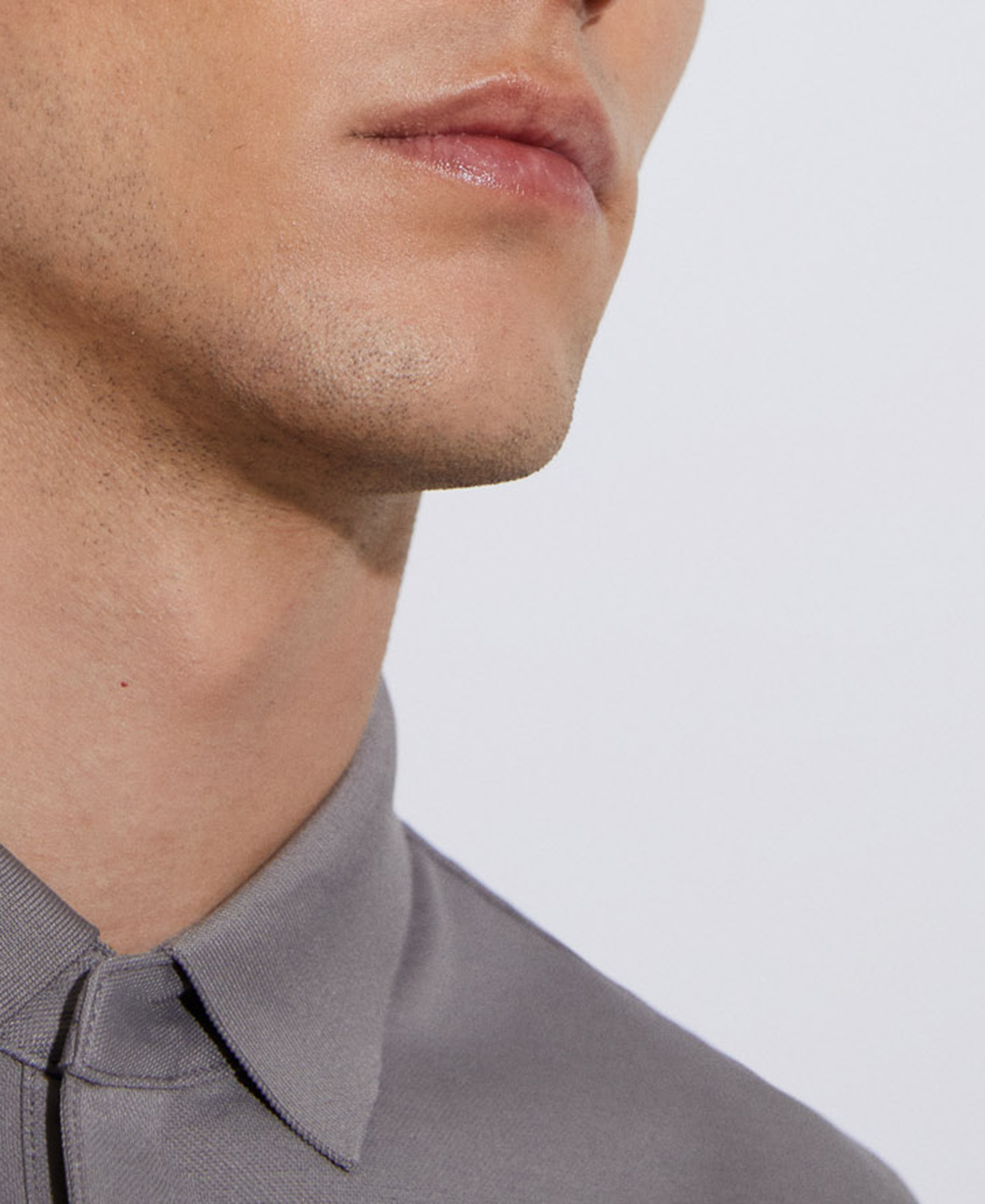 Structured cotton polo shirt image number 3