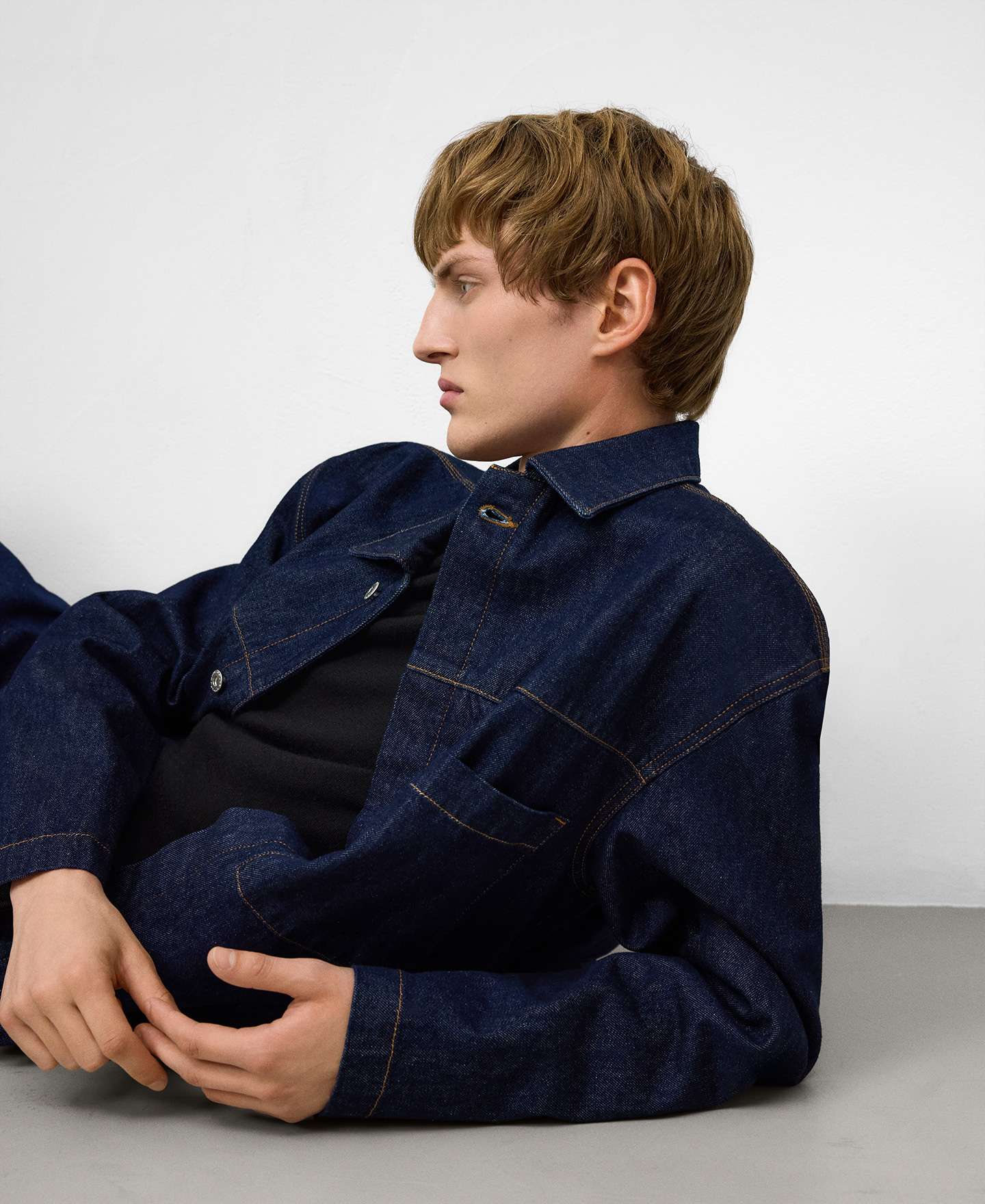 Denimjacke aus Baumwolle für Herren image number 3