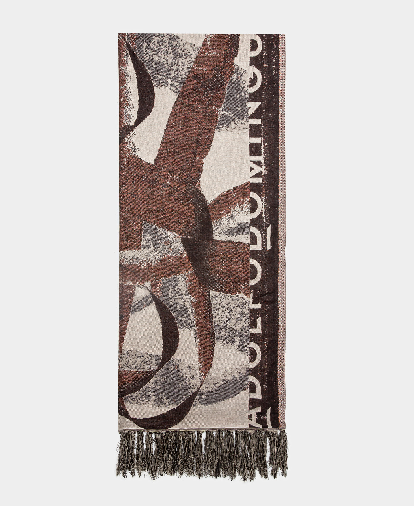 Chal en jacquard estampado nudos image number 0