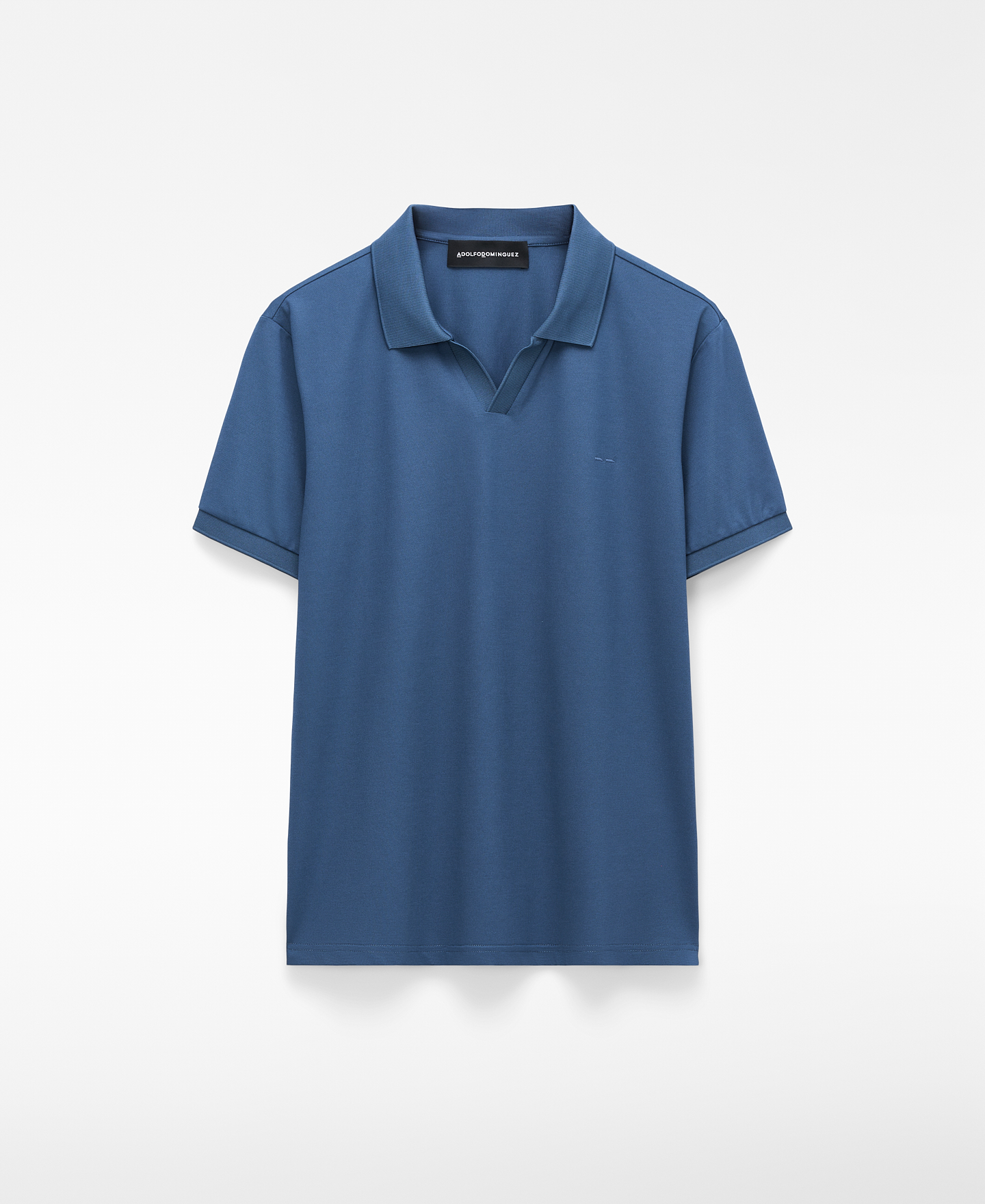 Regular fit V-neck polo shirt image number 4