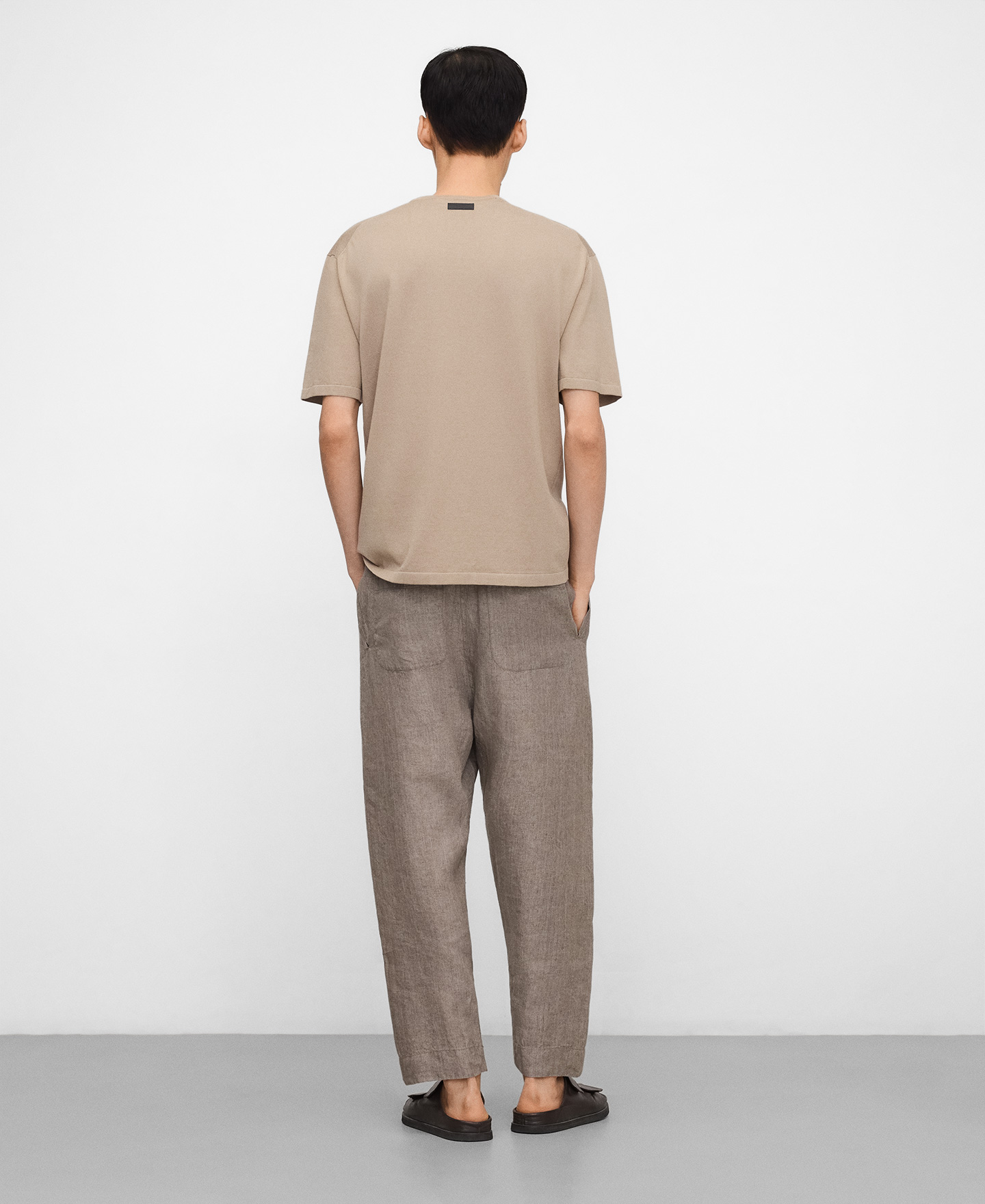 Short sleeve knit T-shirt image number 2