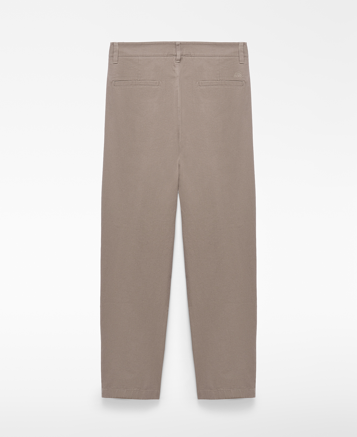 Regular fit pleated chino trousers image number 5