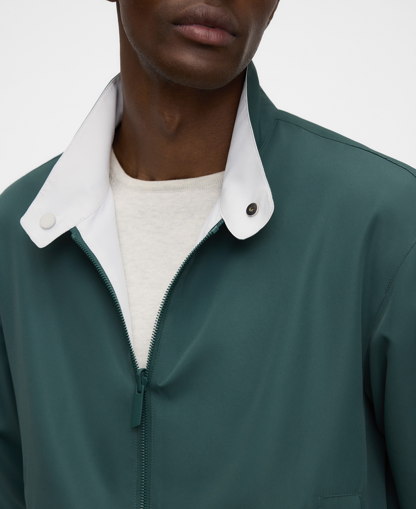 Nylon reversible jacket image number 5