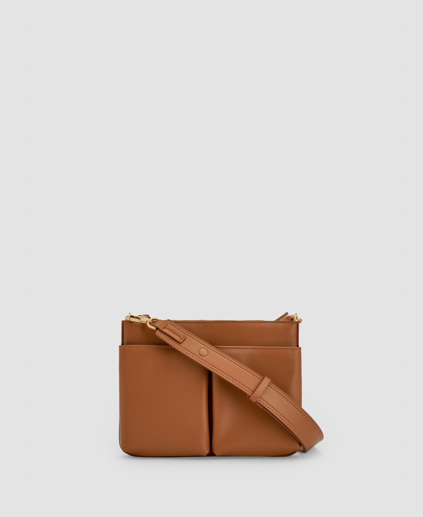 Recycled materials shoulder bag image number 0