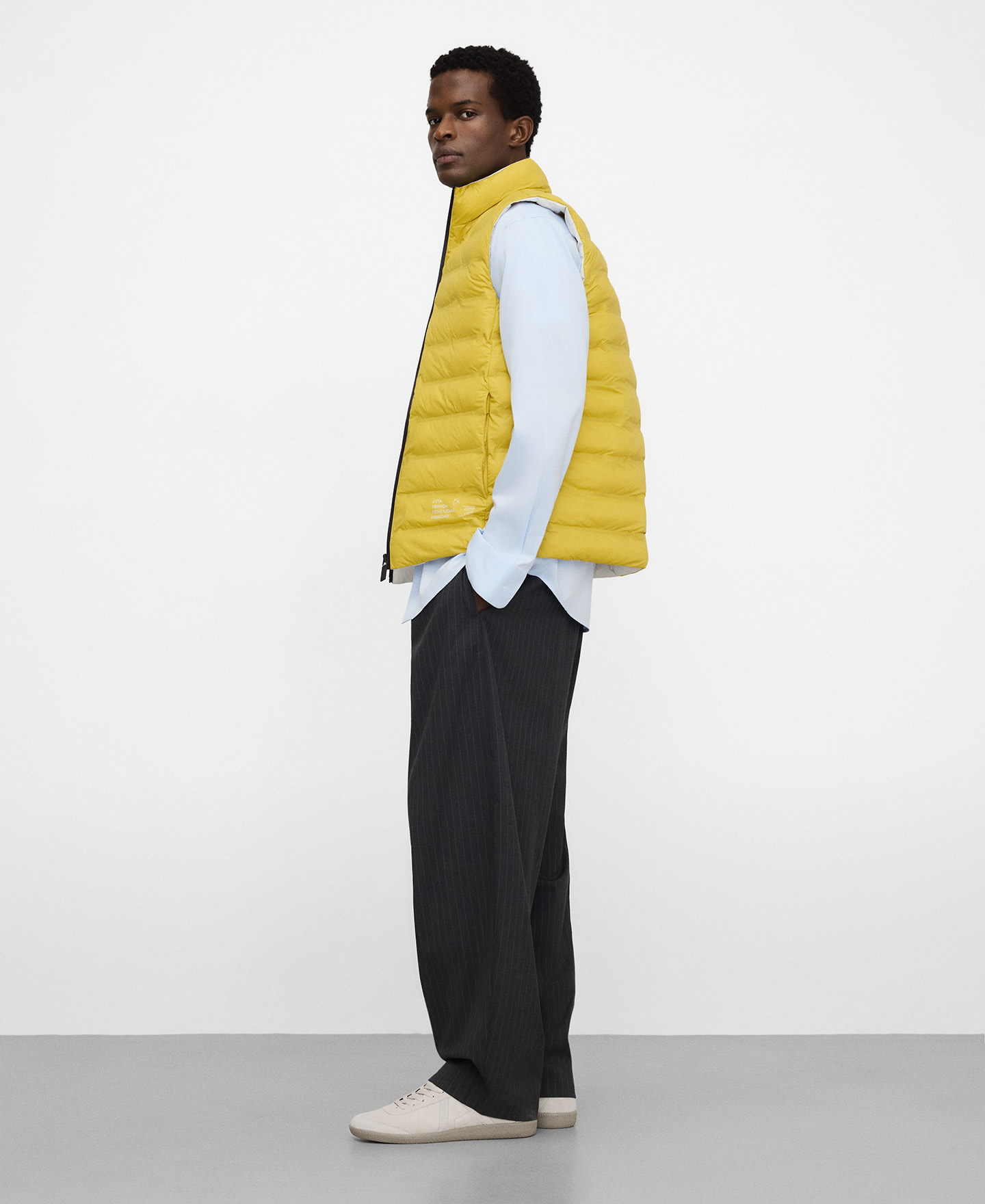 Reversible padded vest image number 1