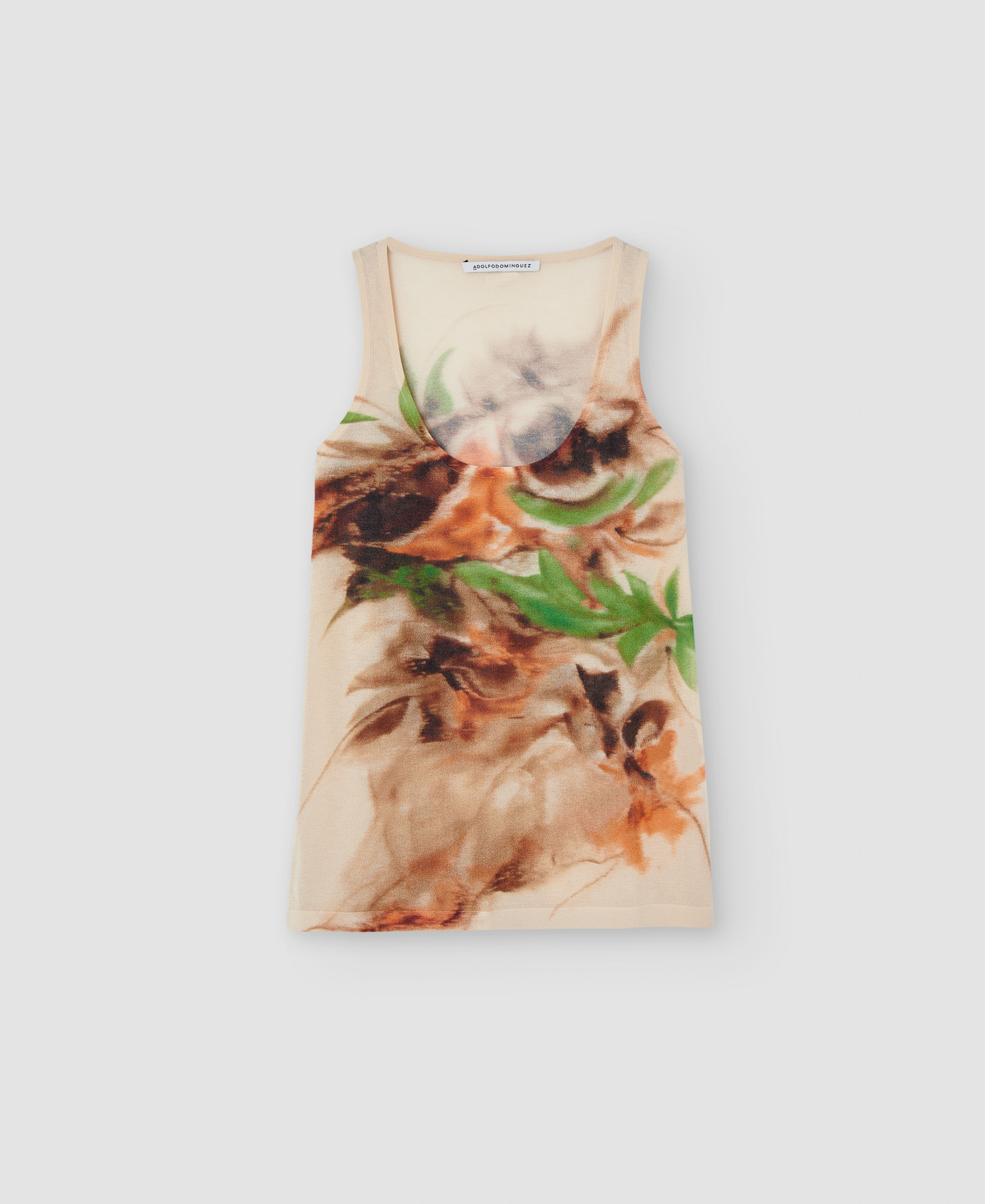 Responsible viscose printed top image number 4