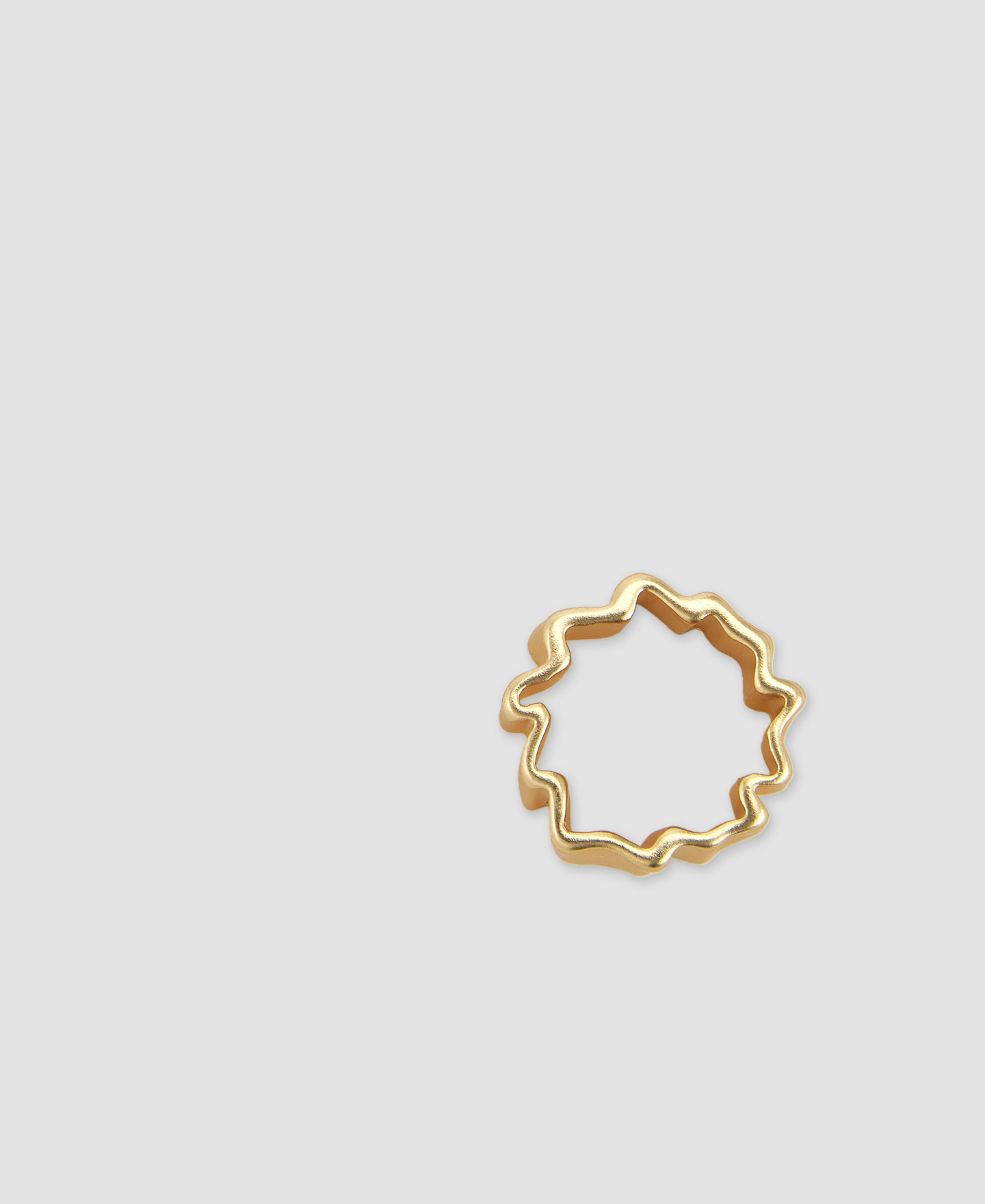 Zinc folded ring image number 2