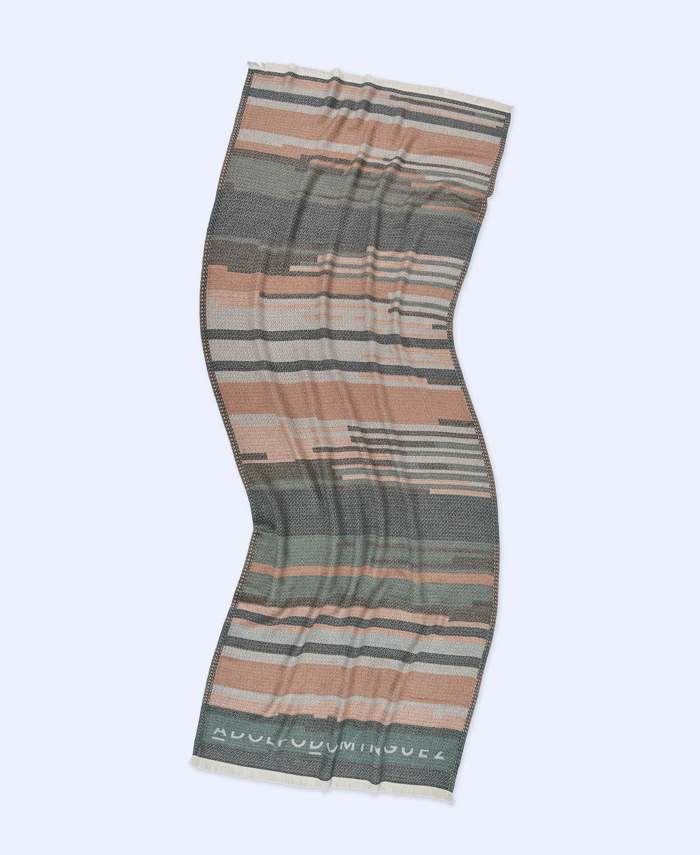 Viscose and cotton printed shawl image number 1