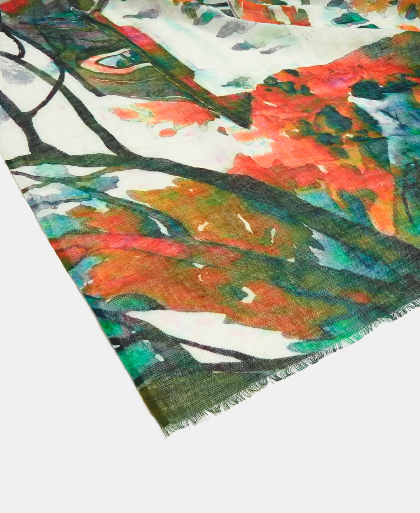 Chal estampado floral image number 1