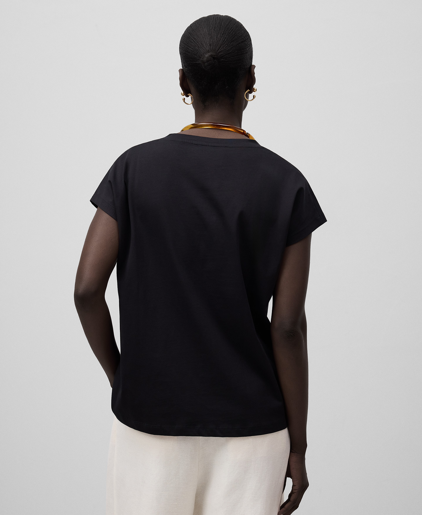オーガニックコットン リラックスフィット Tシャツ image number 2