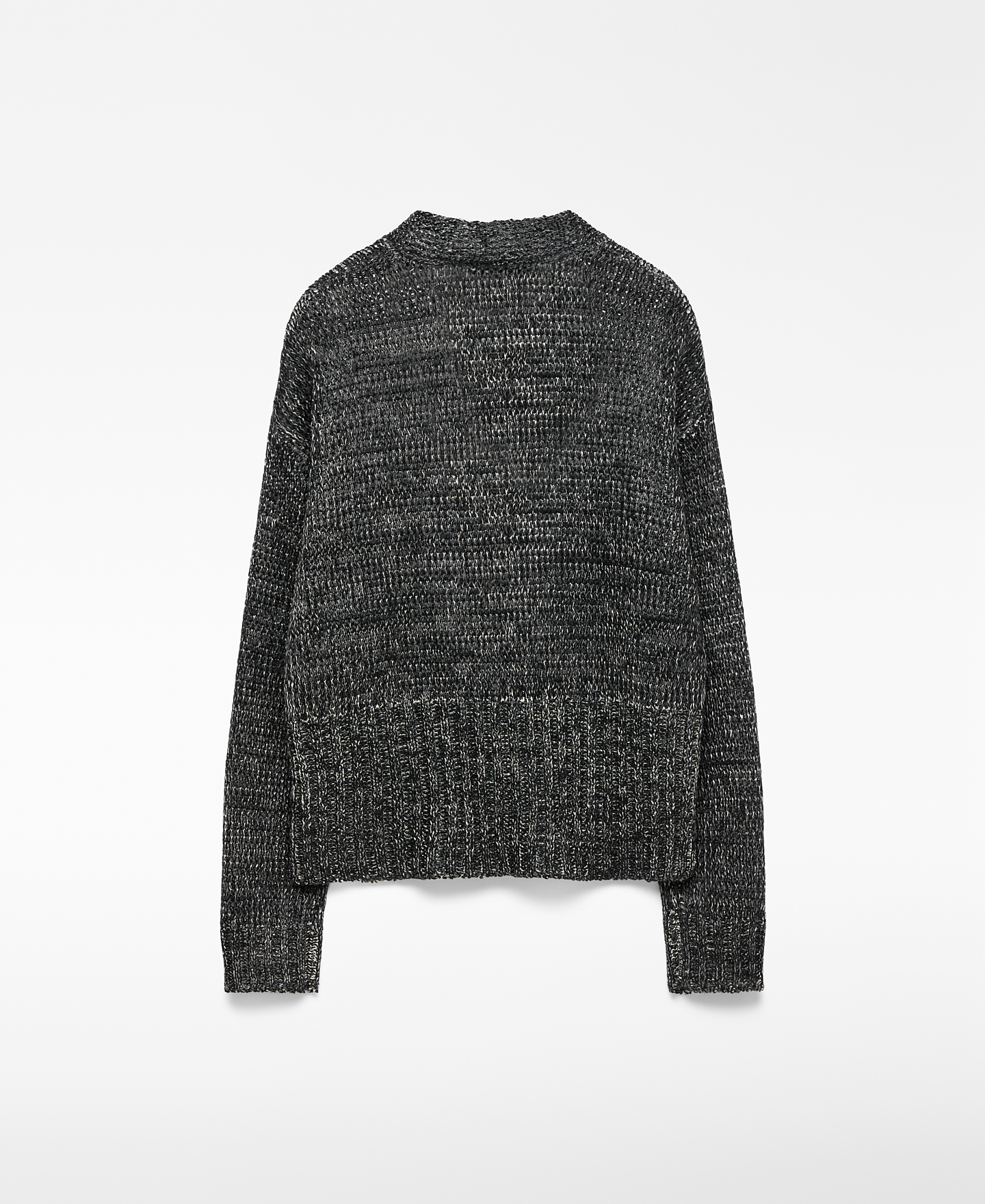 Short marled knit jacket woman image number 5