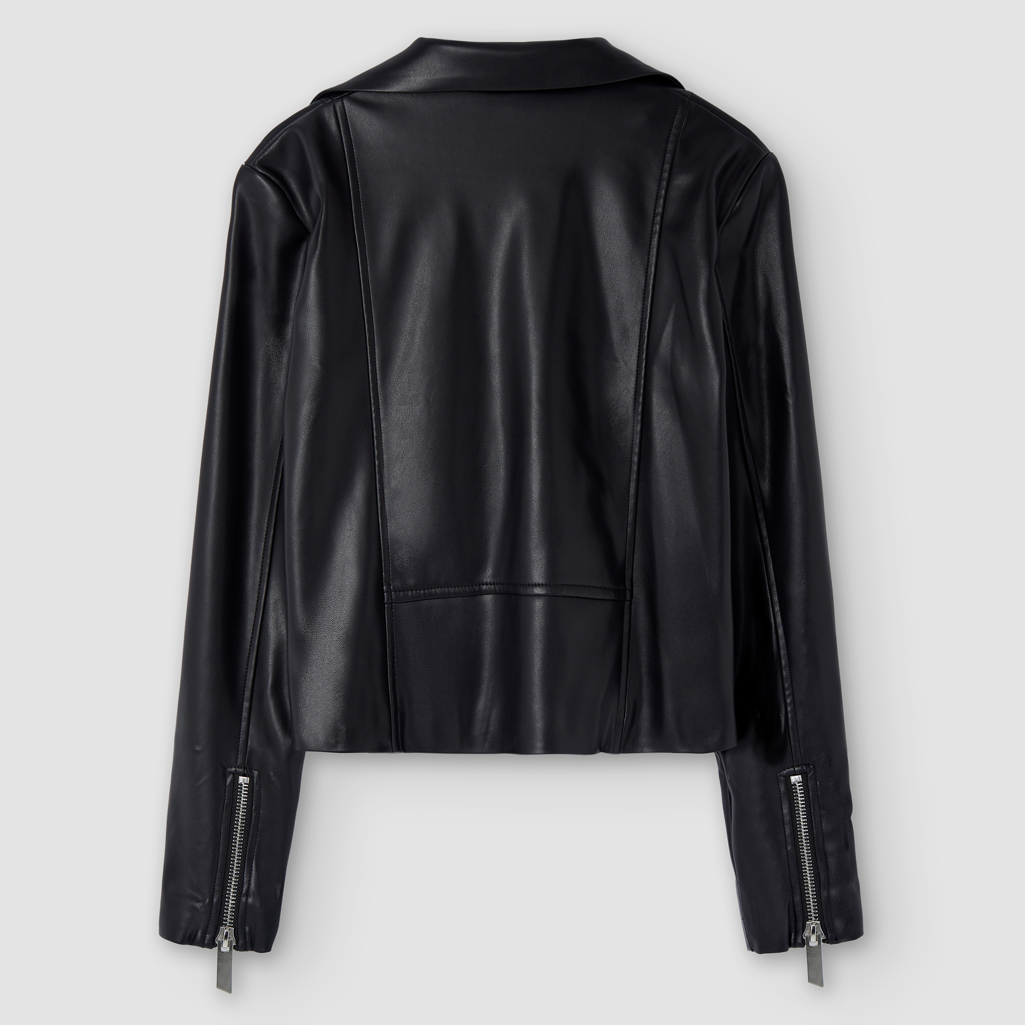 Recycled polyester biker jacket image number 7