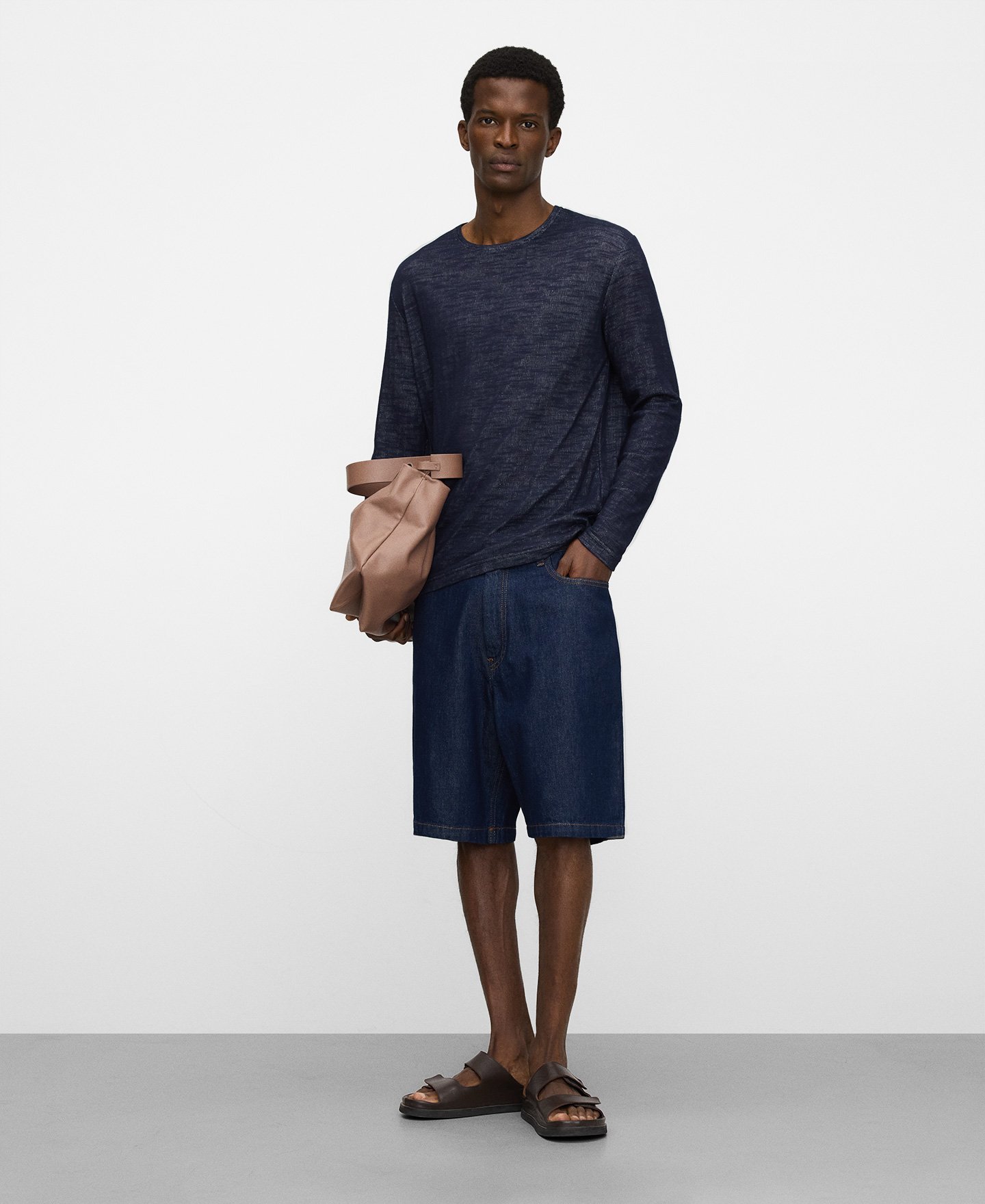 Bermuda denim algod&oacute;n image number 1