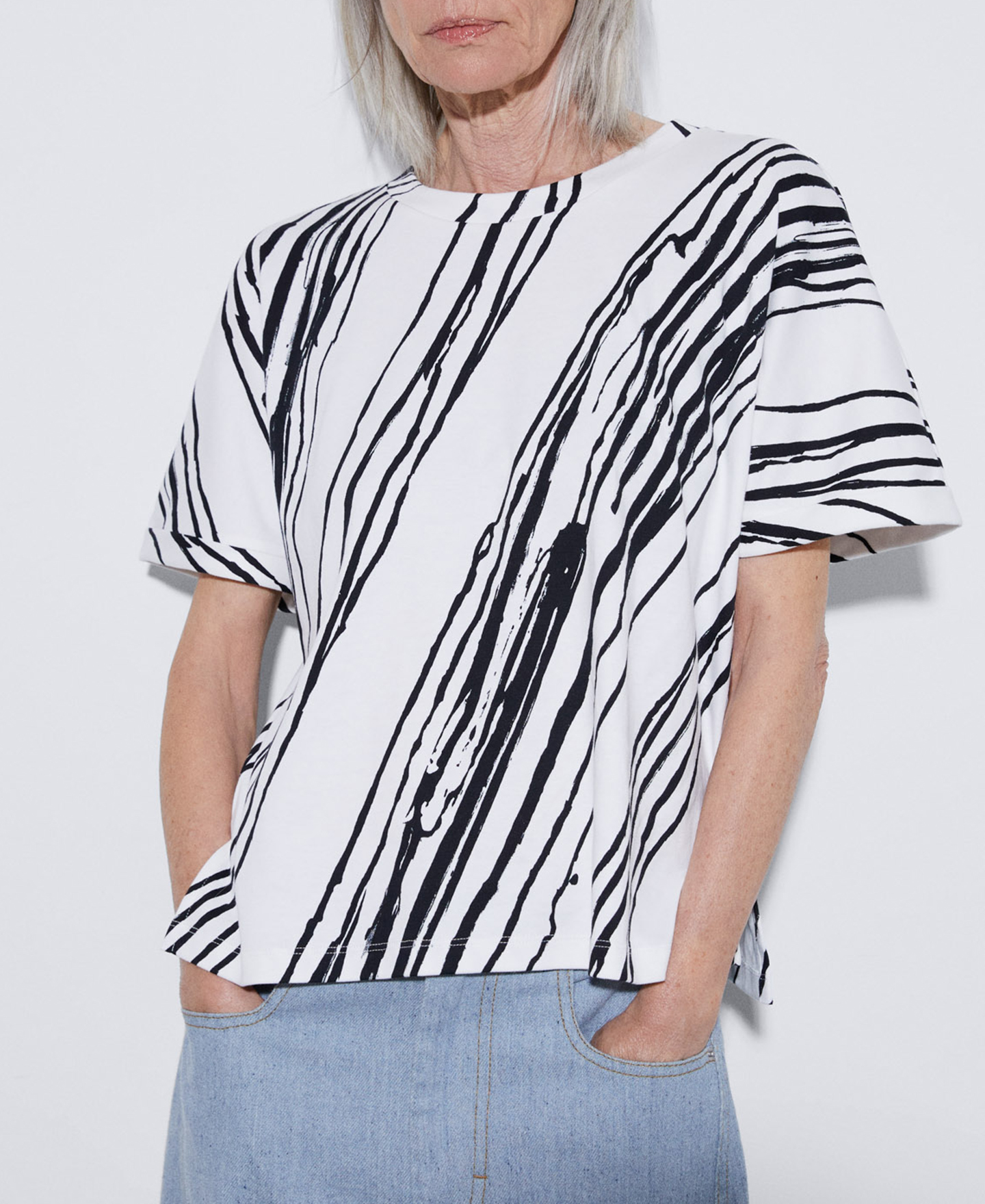 Cotton printed T-shirt image number 0