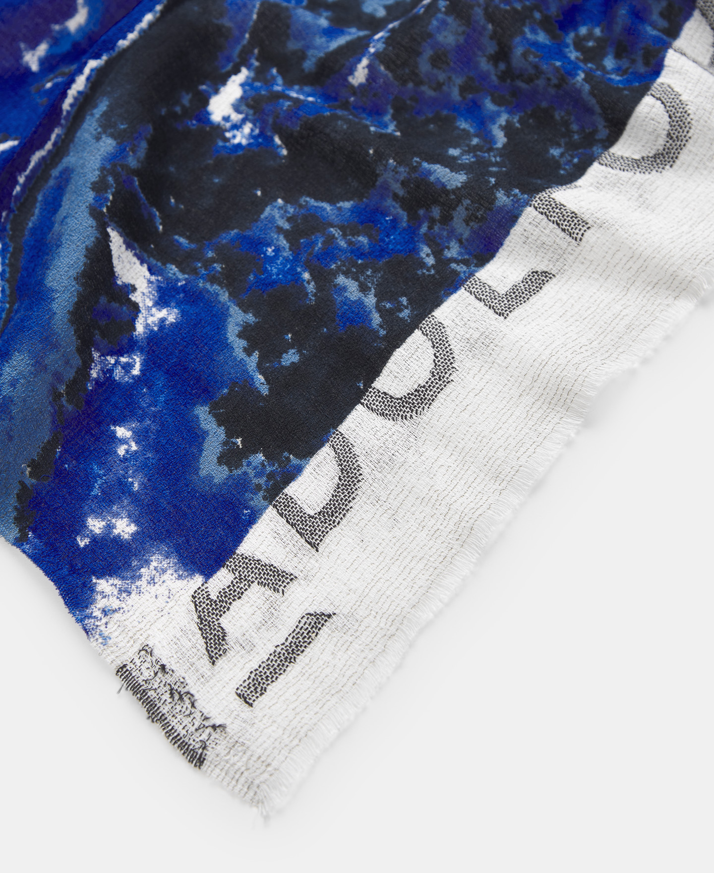 Watercolour cotton shawl image number 2