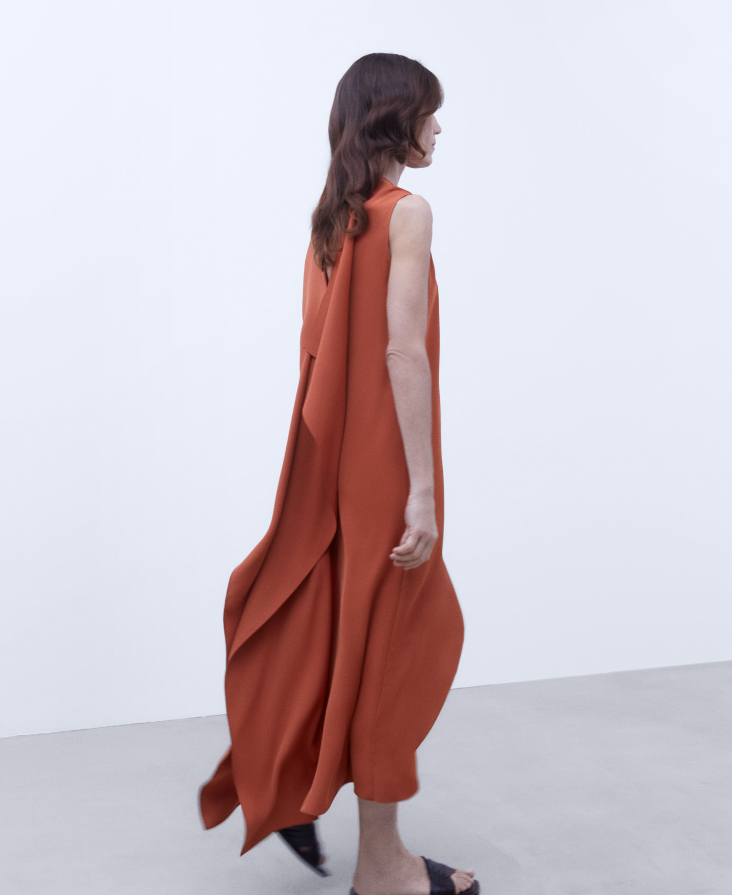 A-line maxi dress image number 0