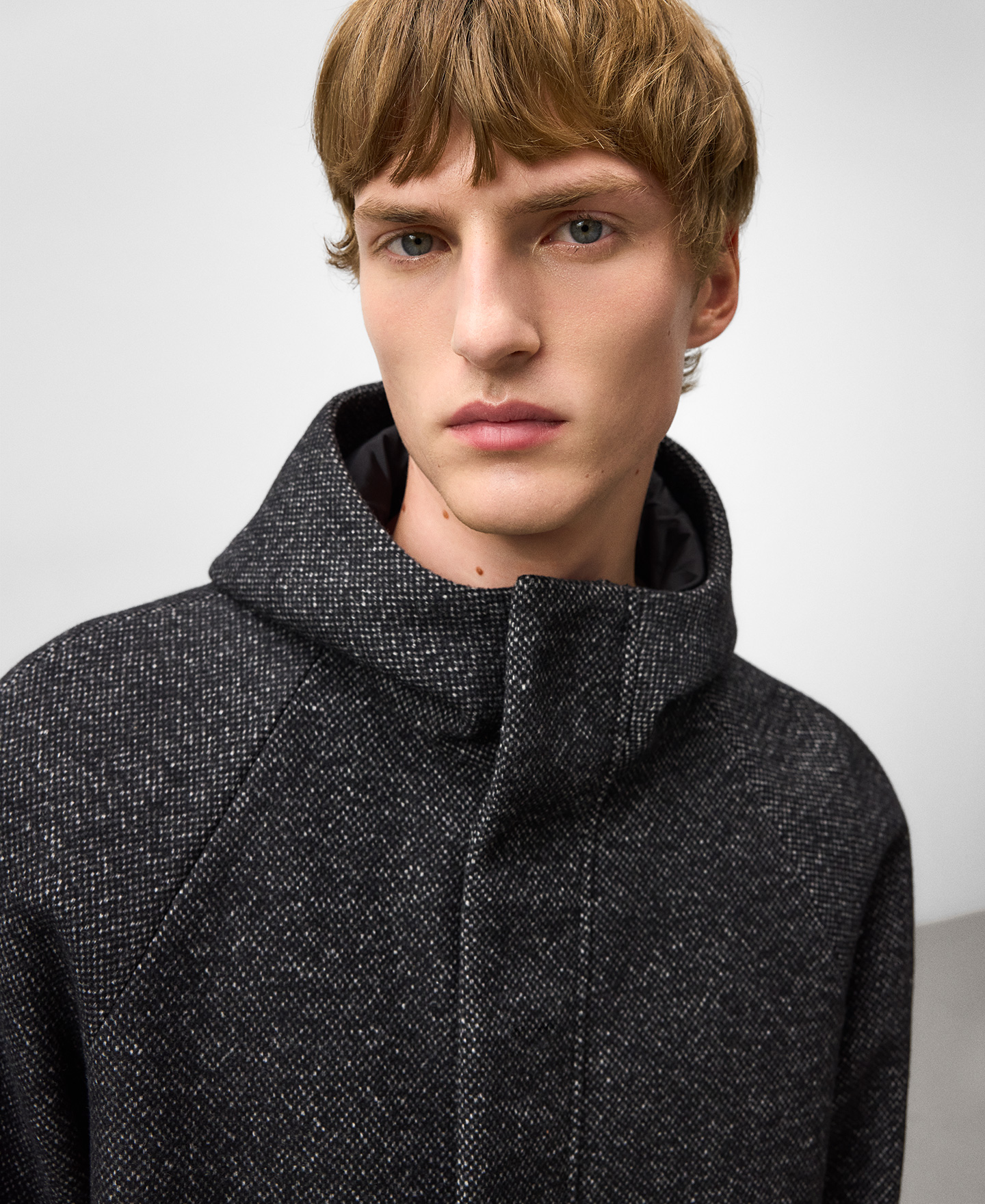 フード付きストラクチャーコート image number 3