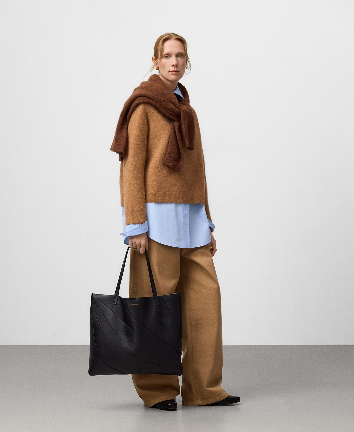 Large recycled polyester shopper woman image number 4