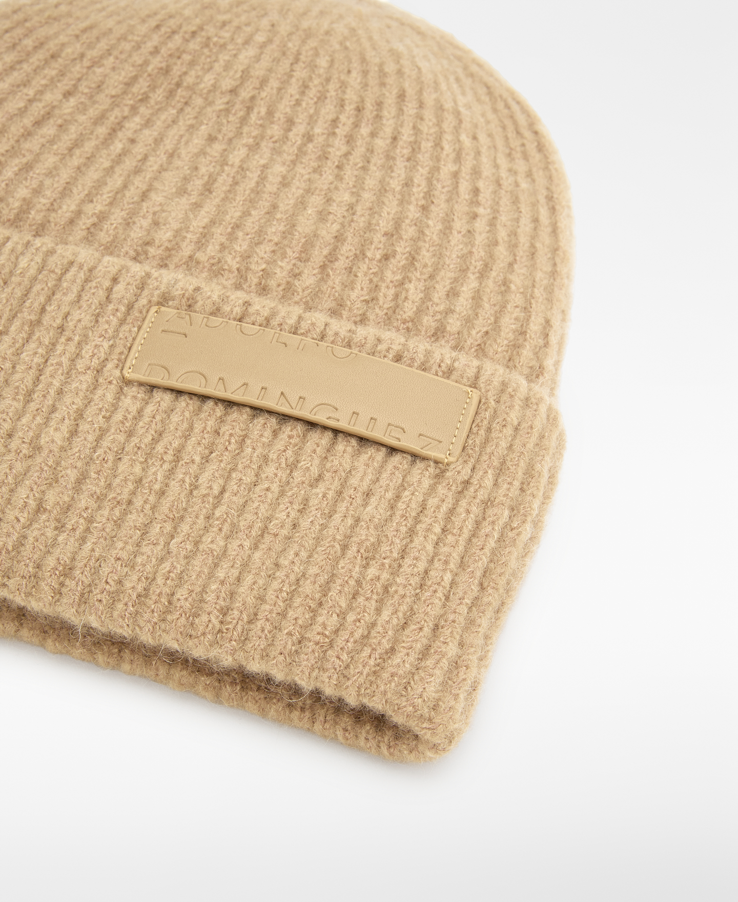 Gorro canelado com mohair image number 1