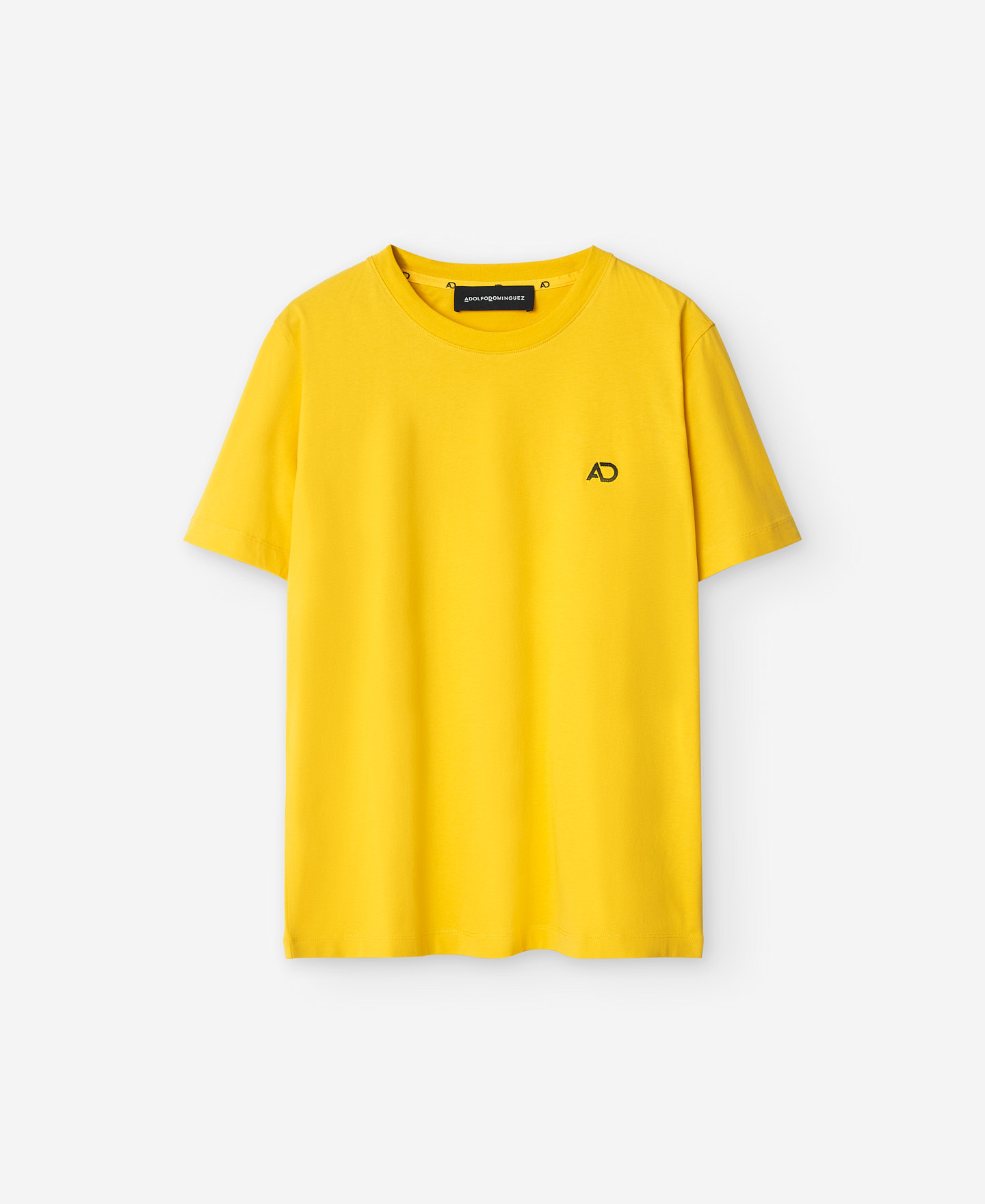 Cotton crew neck T-shirt for men image number 2