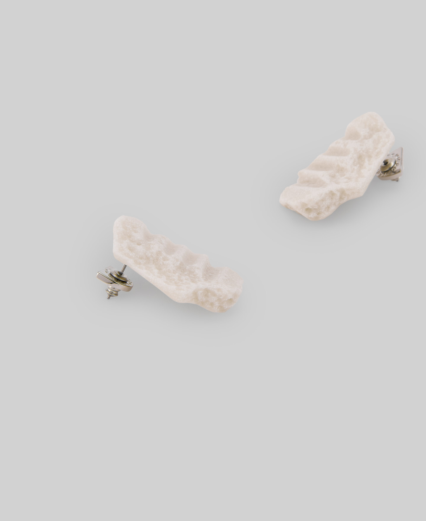 Pendientes ladrillo resina mujer image number 2