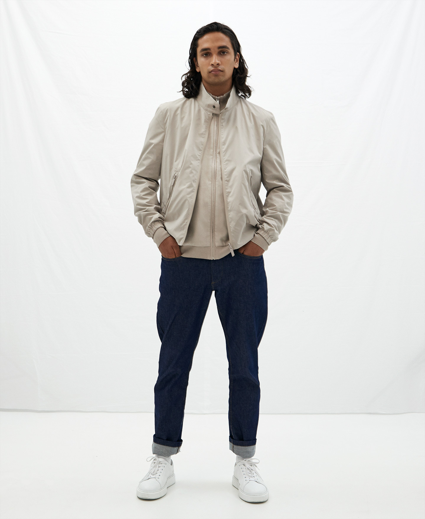 Harrington reversible cuello mao image number 1