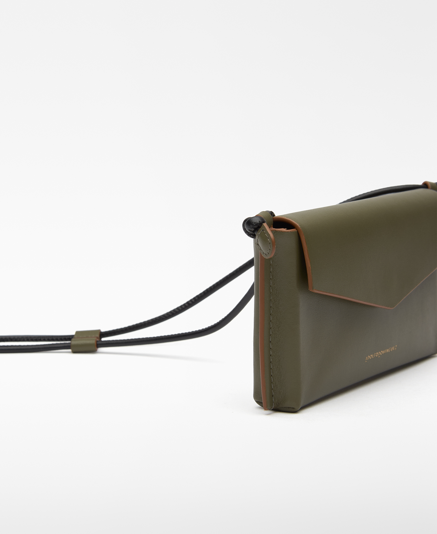 Leather horizontal phone holder woman image number 1