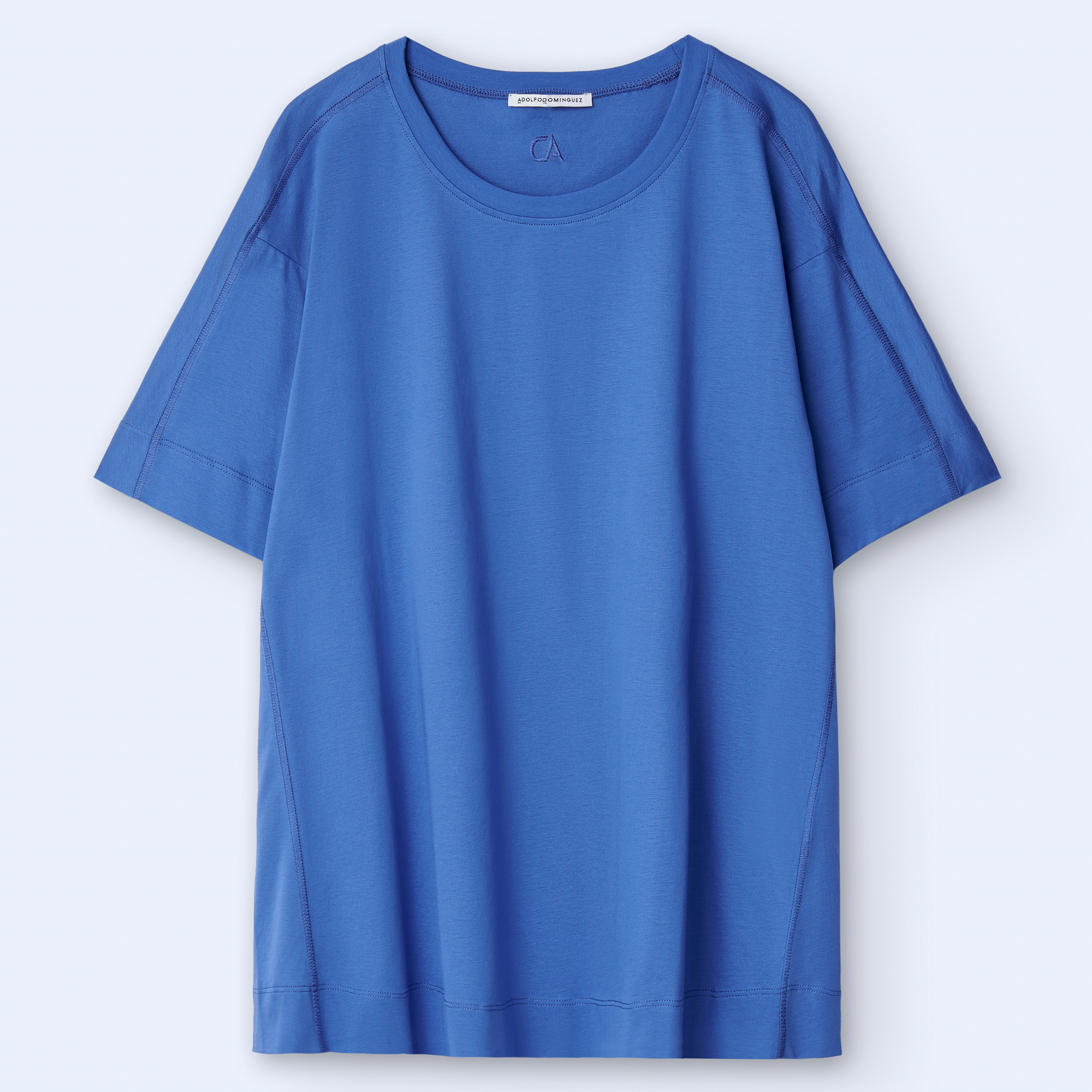 Cotton crew neck t-shirt image number 4