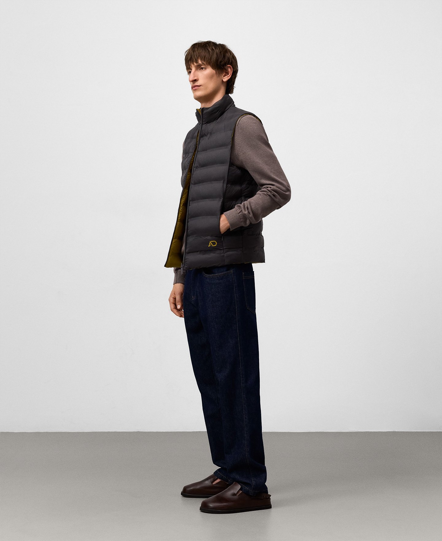 Chaleco acolchado reversible hombre image number 2