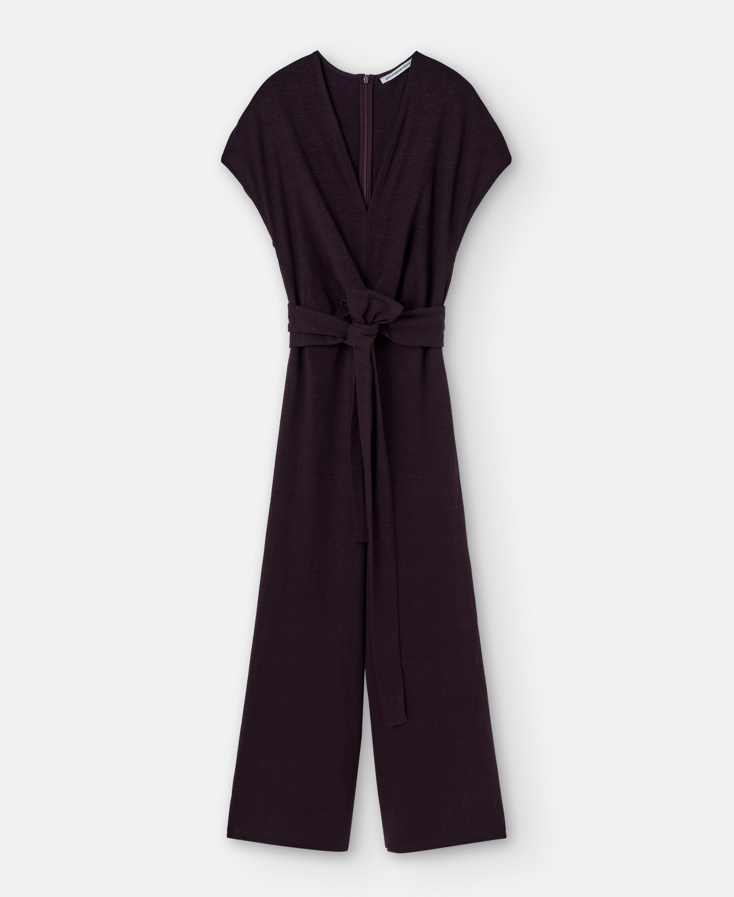 Jumpsuit in European linen fabric image number 4