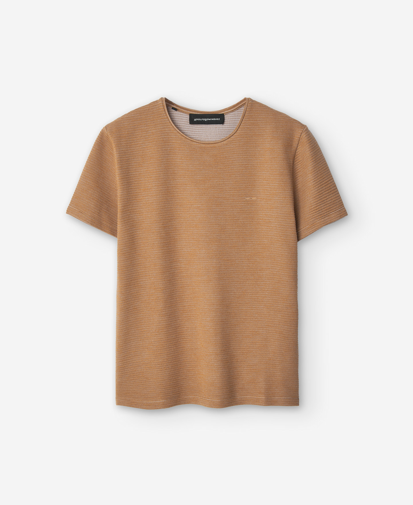Stripped yellow t-shirt image number 4
