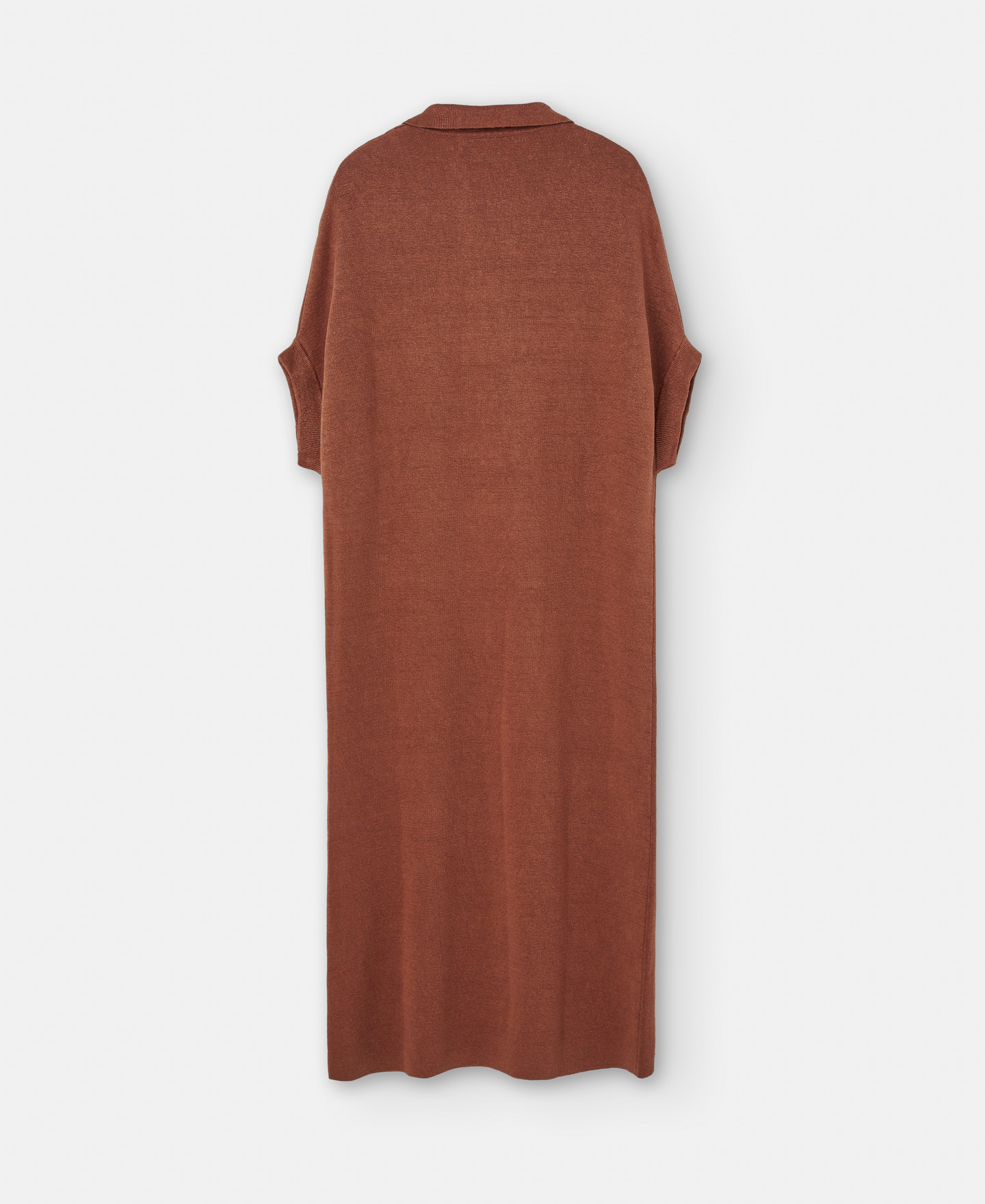 Linen double-fronted shirt dress image number 5
