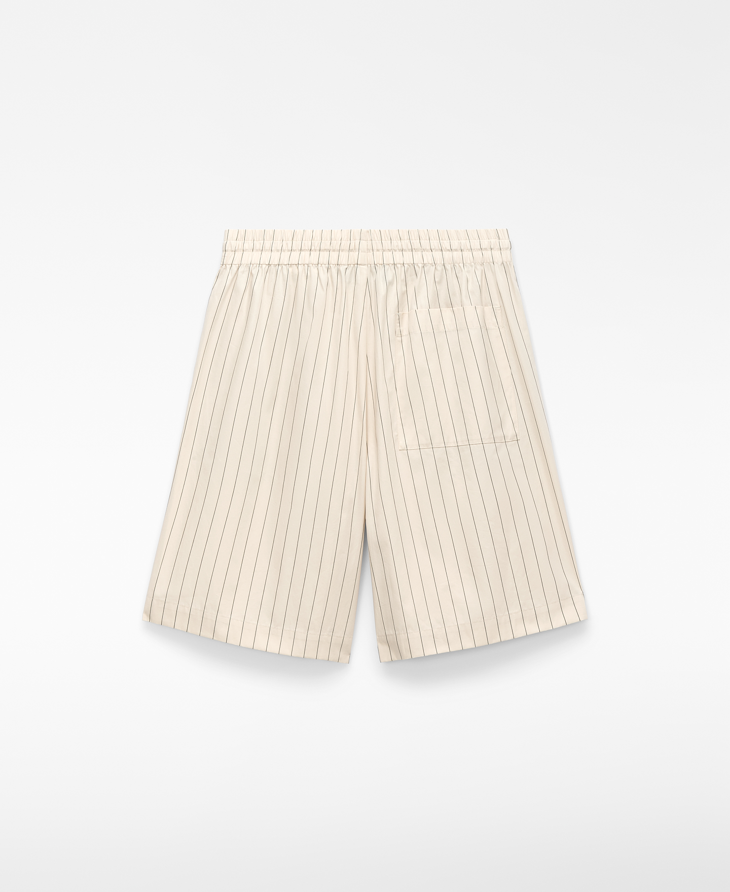 Relaxed fit striped bermuda shorts image number 5