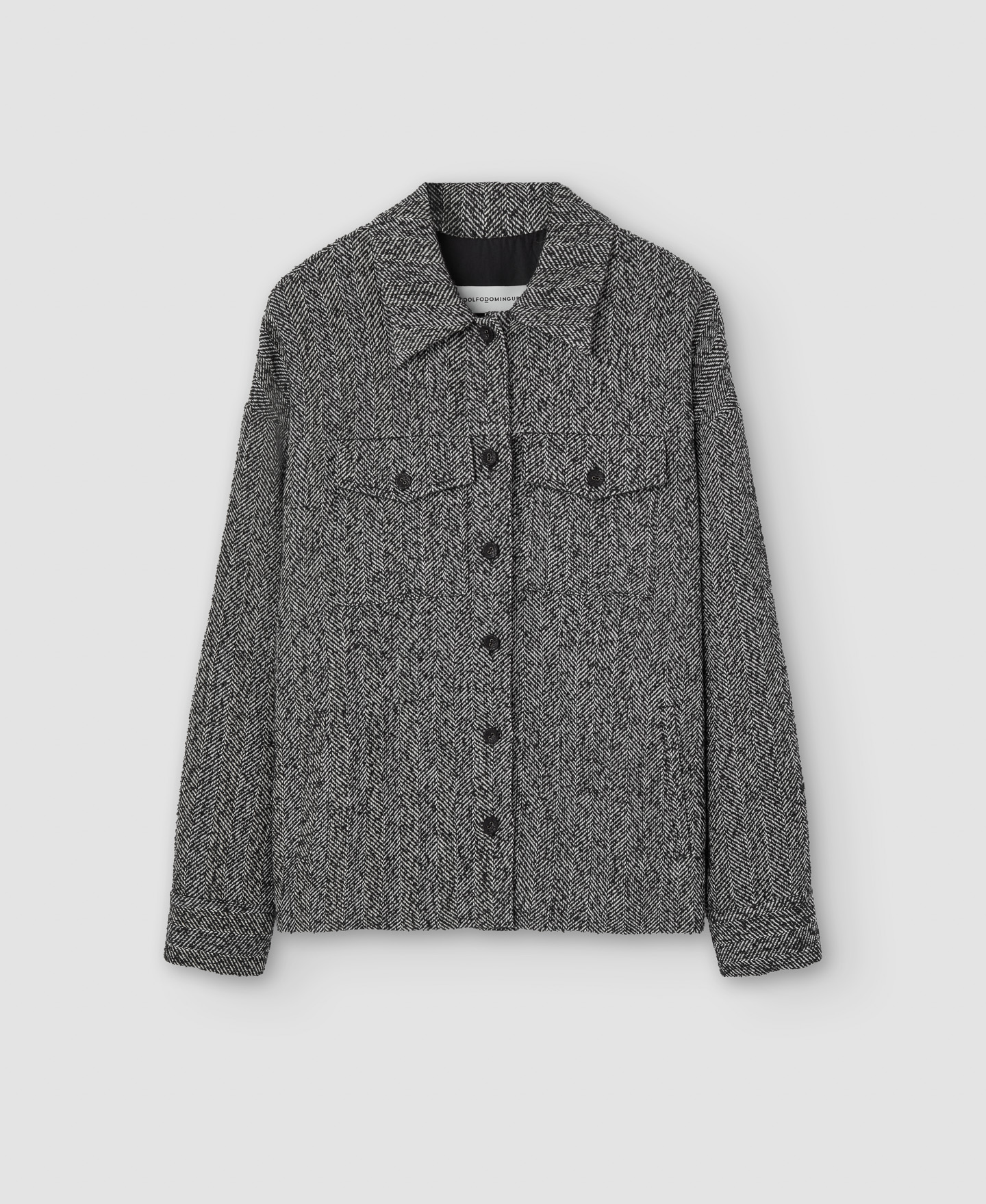 Chaqueta con cuello camisero image number 4