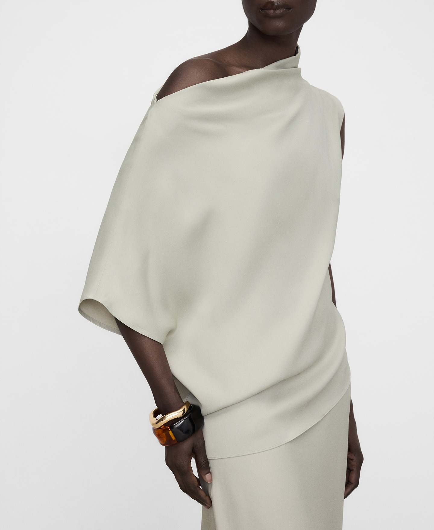 Unstructured flowy top image number 4