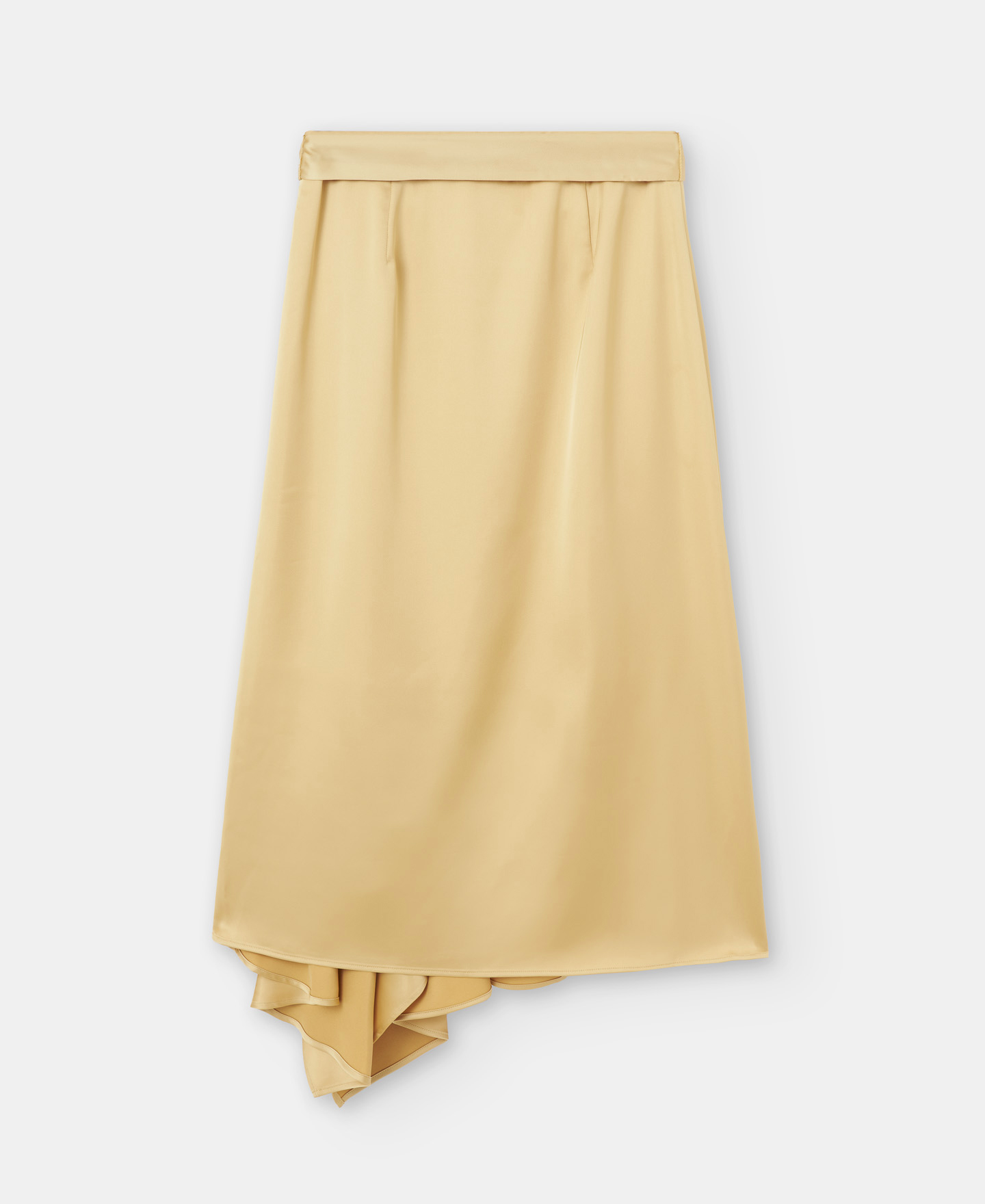 Irregular recycled polyester skirt image number 5