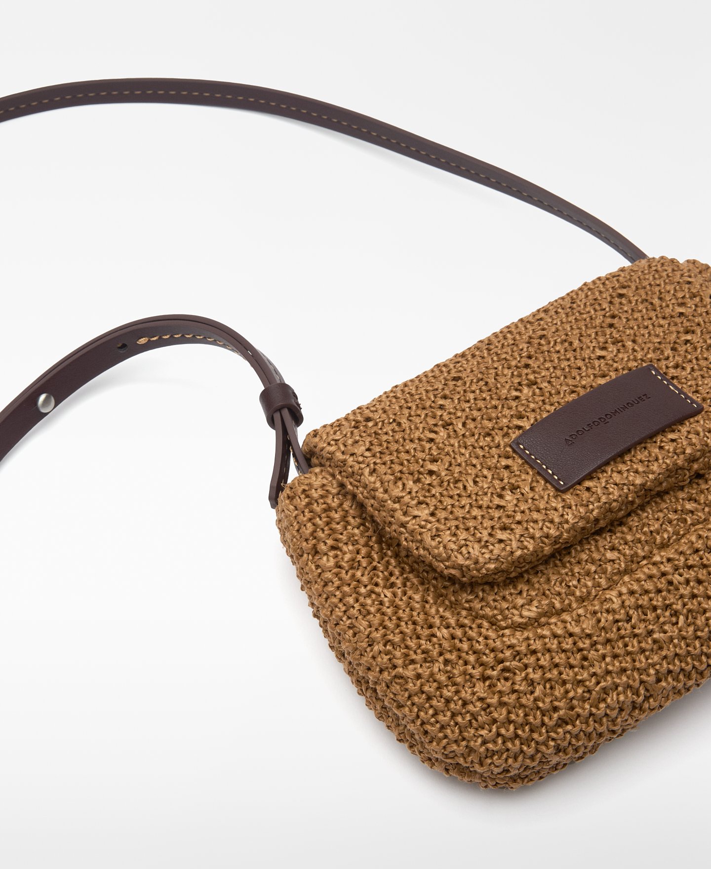 Dorna raffia-textured mini bag woman image number 3
