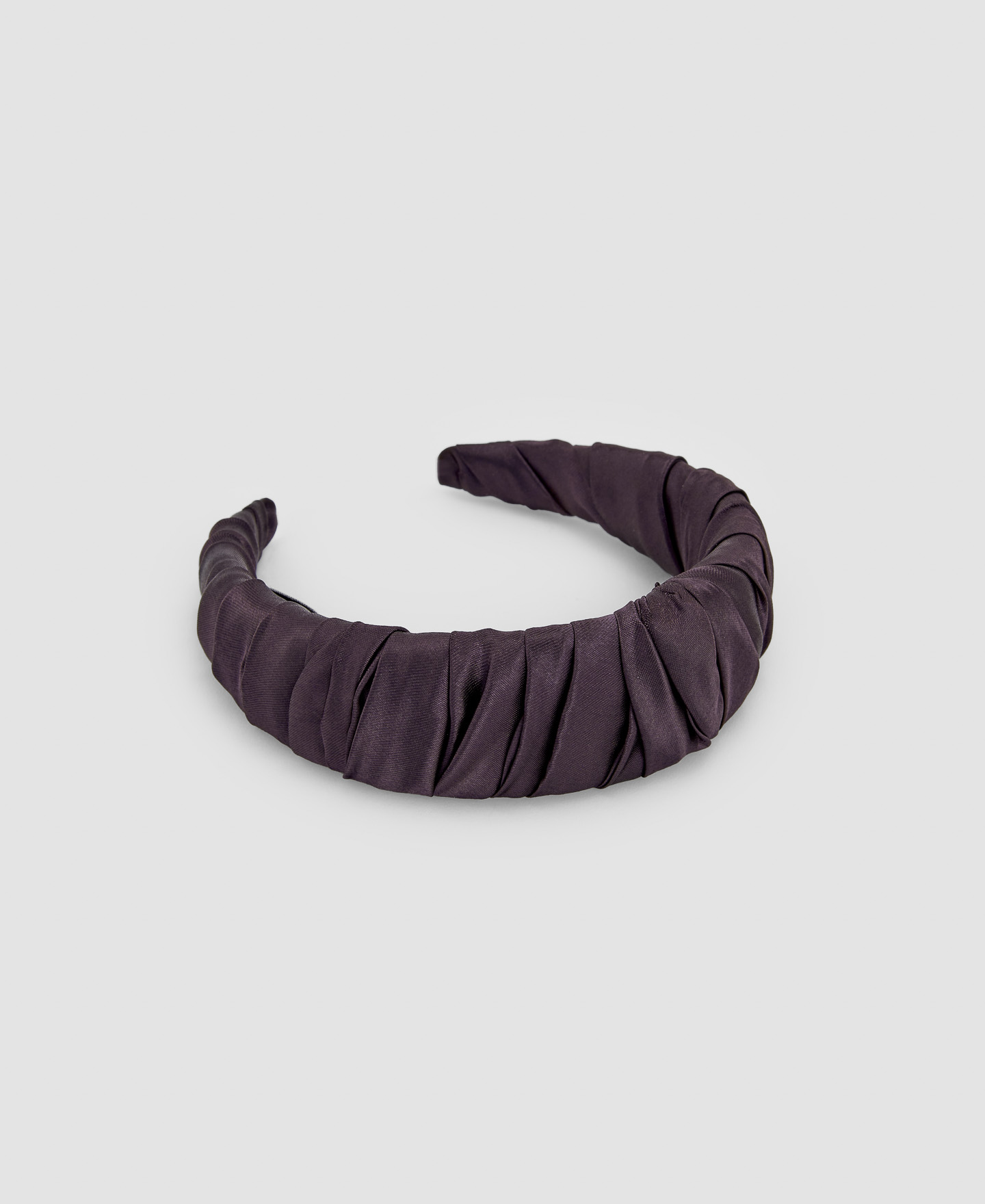 Gathered padded headband image number 0