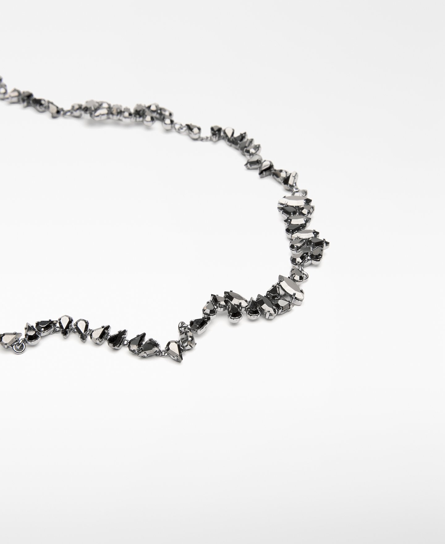 Set crystal necklace woman image number 1